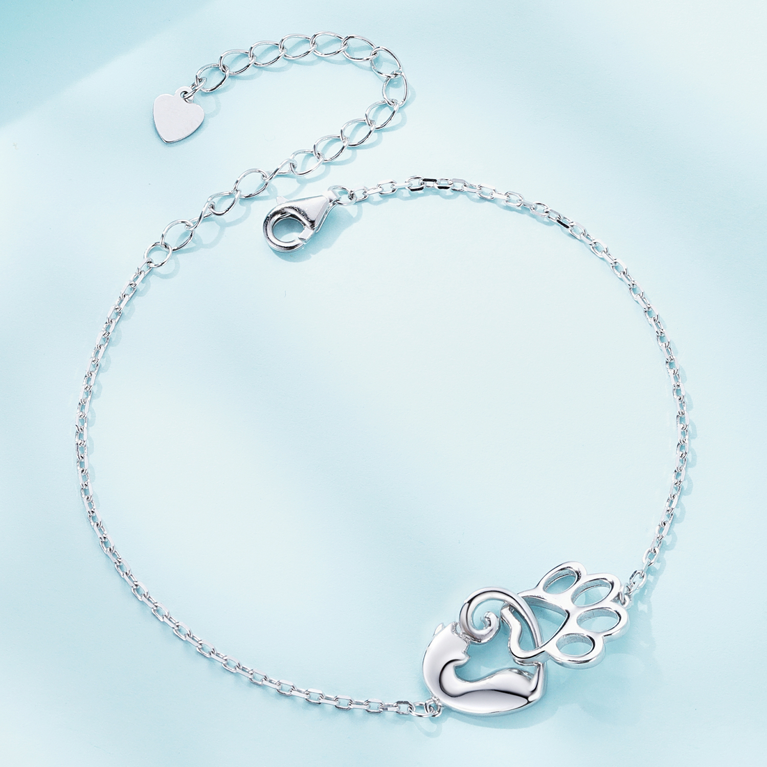 Pandora Stijl Schattige Katten Armband - SCB253