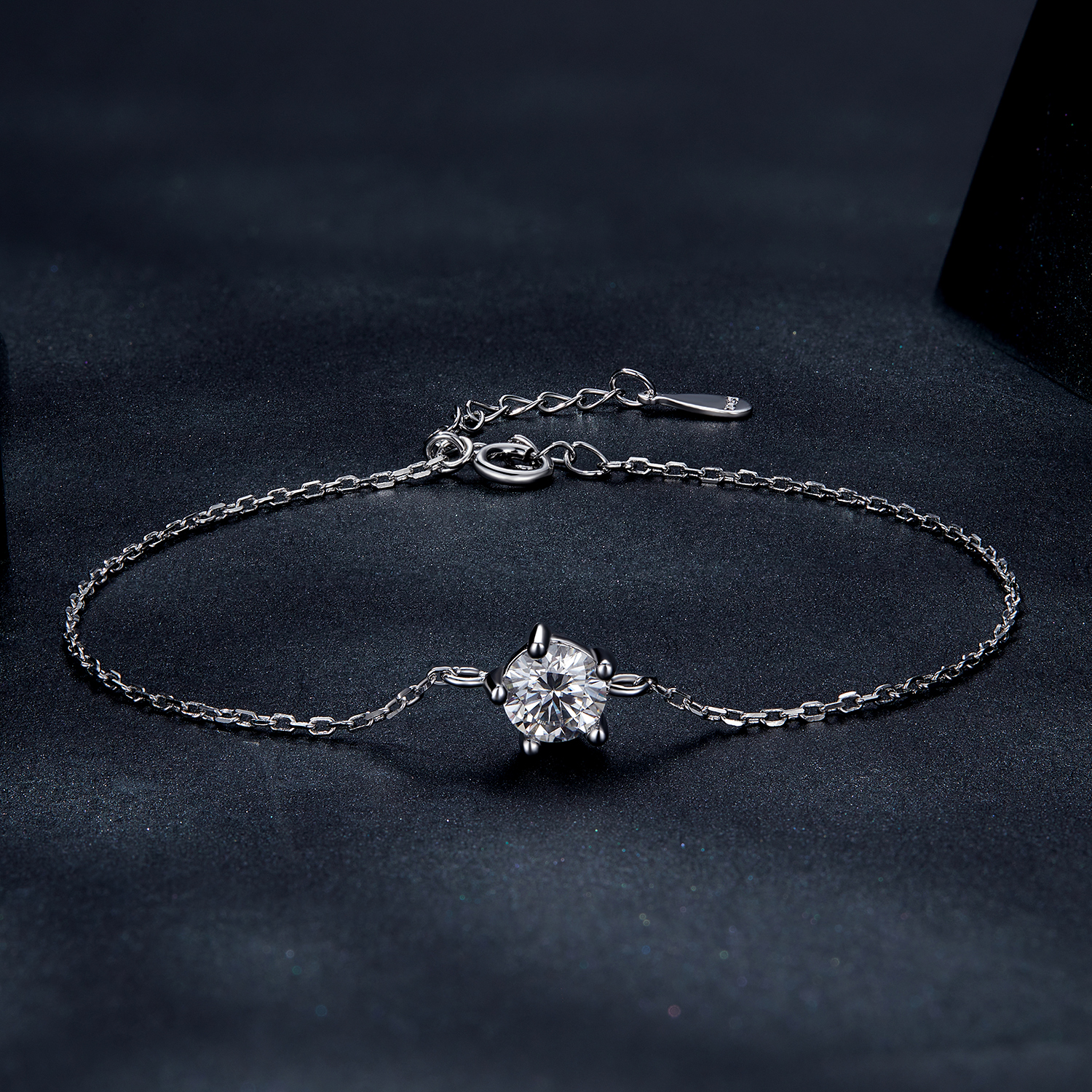 Pandora Stijl Sprankelende Moissanite Armband - MSB001