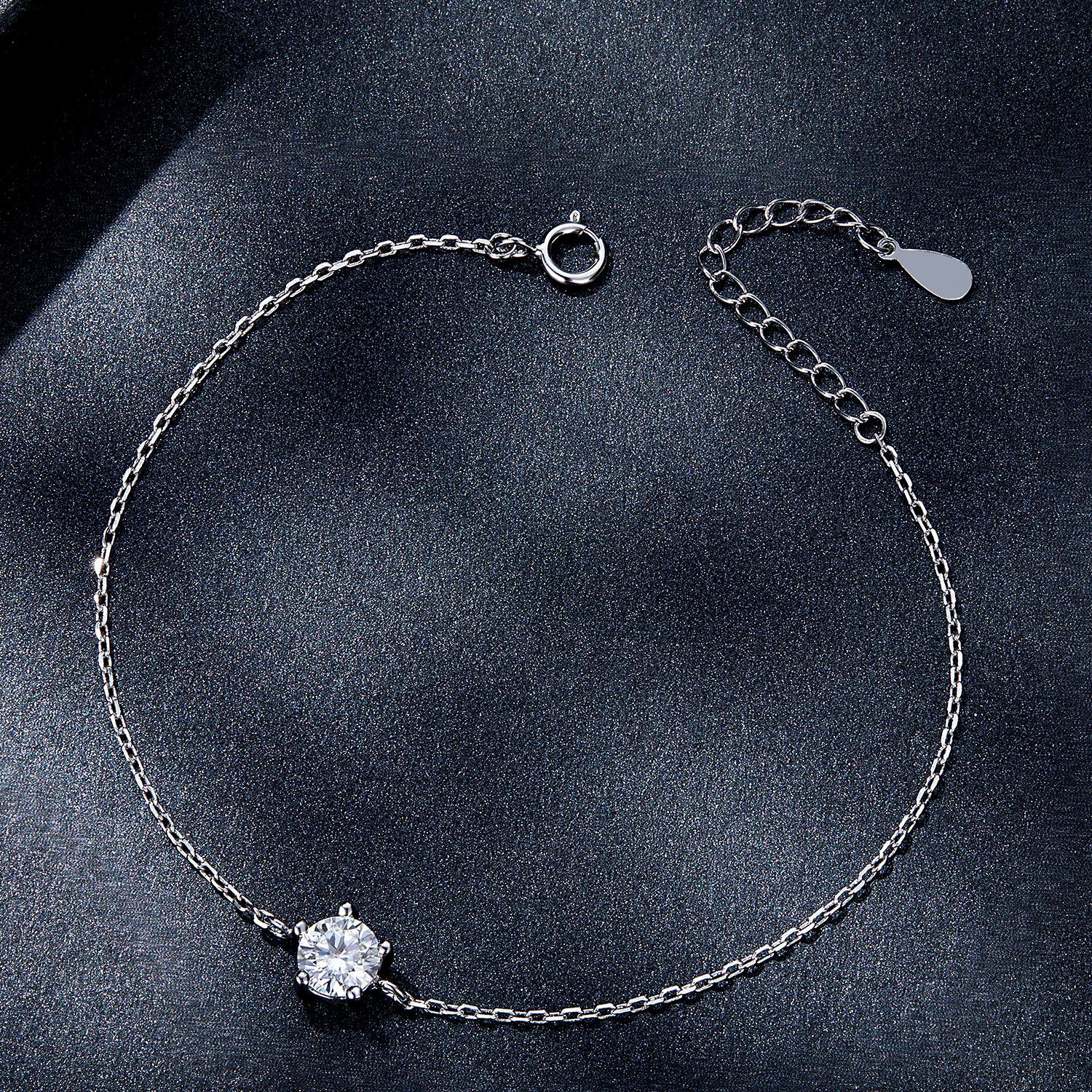 Pandora Stijl Sprankelende Moissanite Armband - MSB001