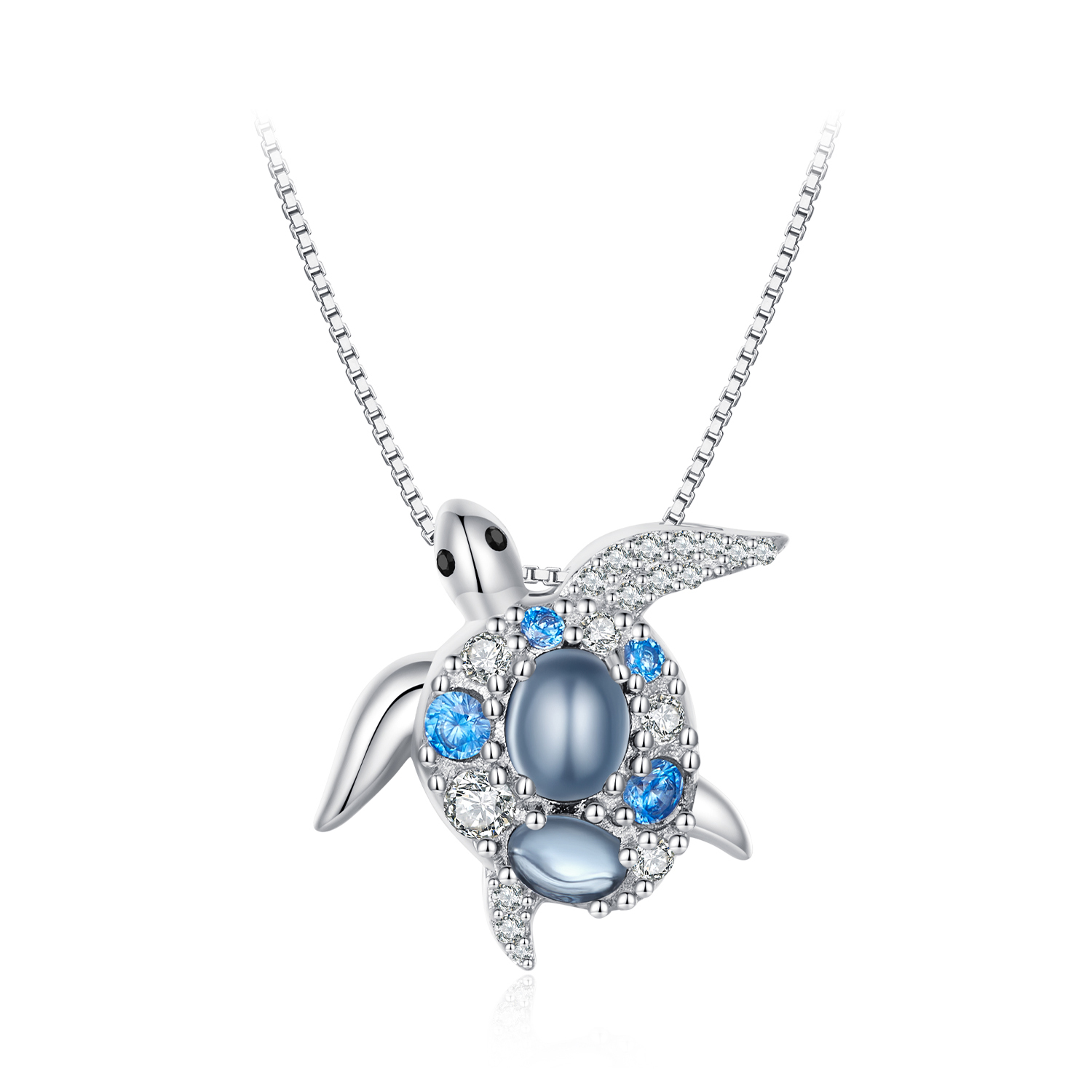 Pandora-stijl ketting met zeeschildpad - BSN331