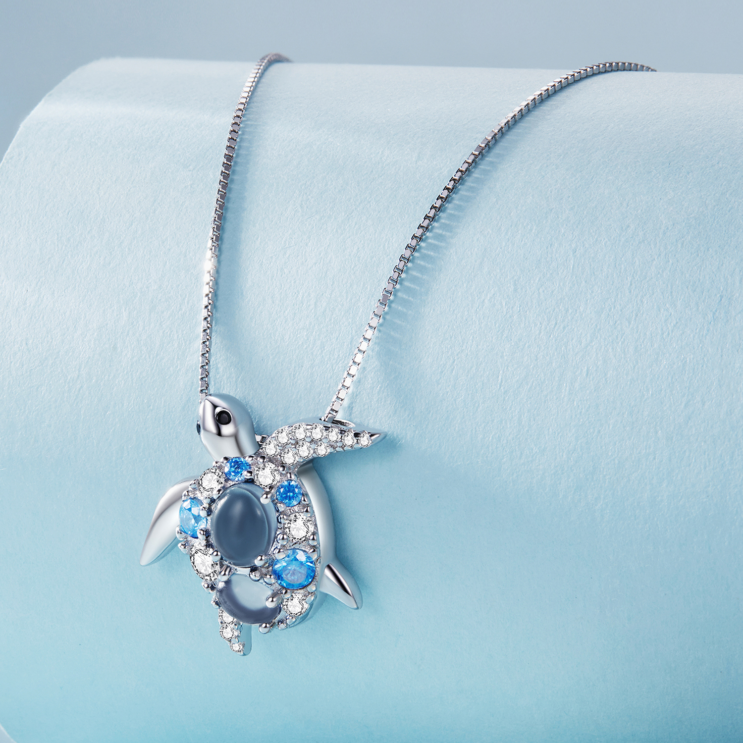 Pandora-stijl ketting met zeeschildpad - BSN331