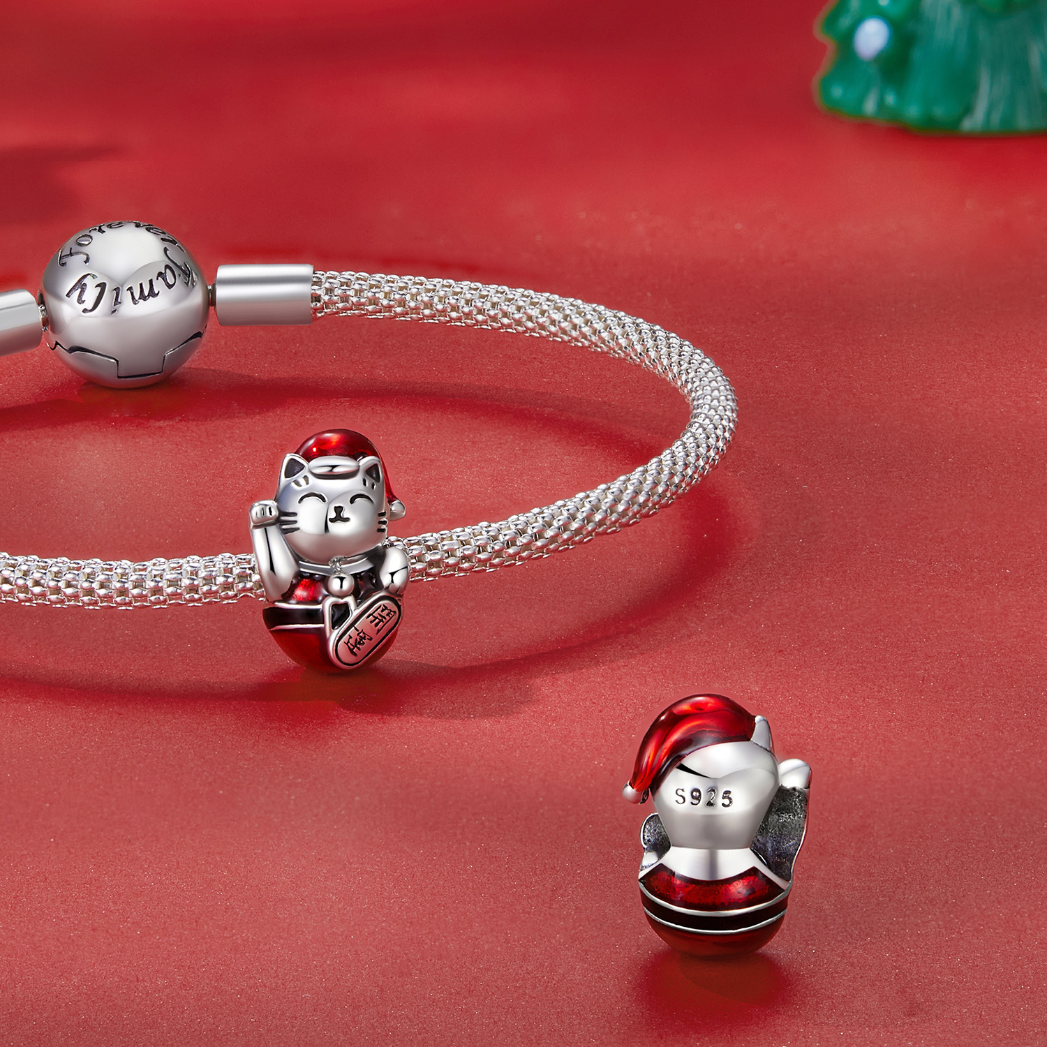 Pandora stijl Kerst bedels - SCC2413