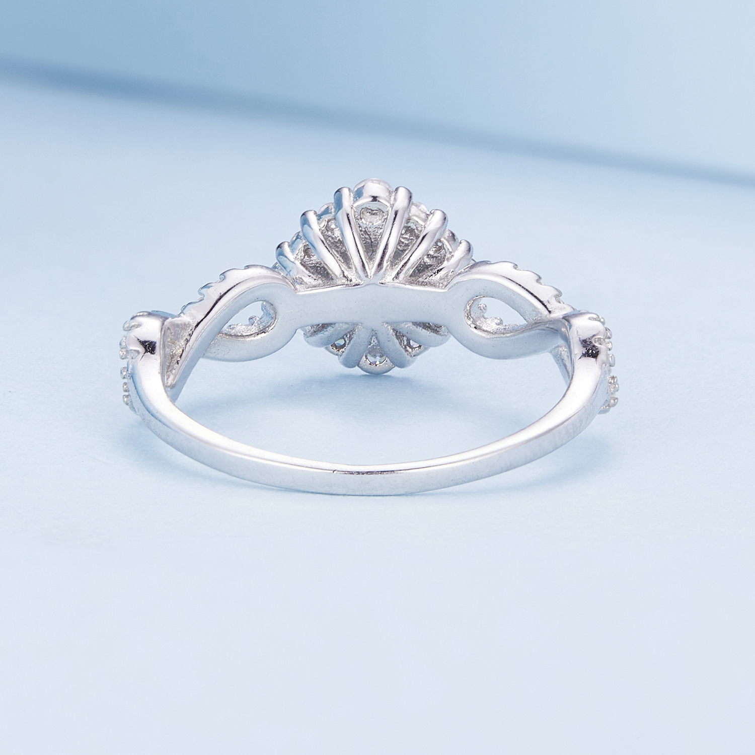 Pandora Stijl Klassieke Elegantie Ring heldere Cz - BSR352