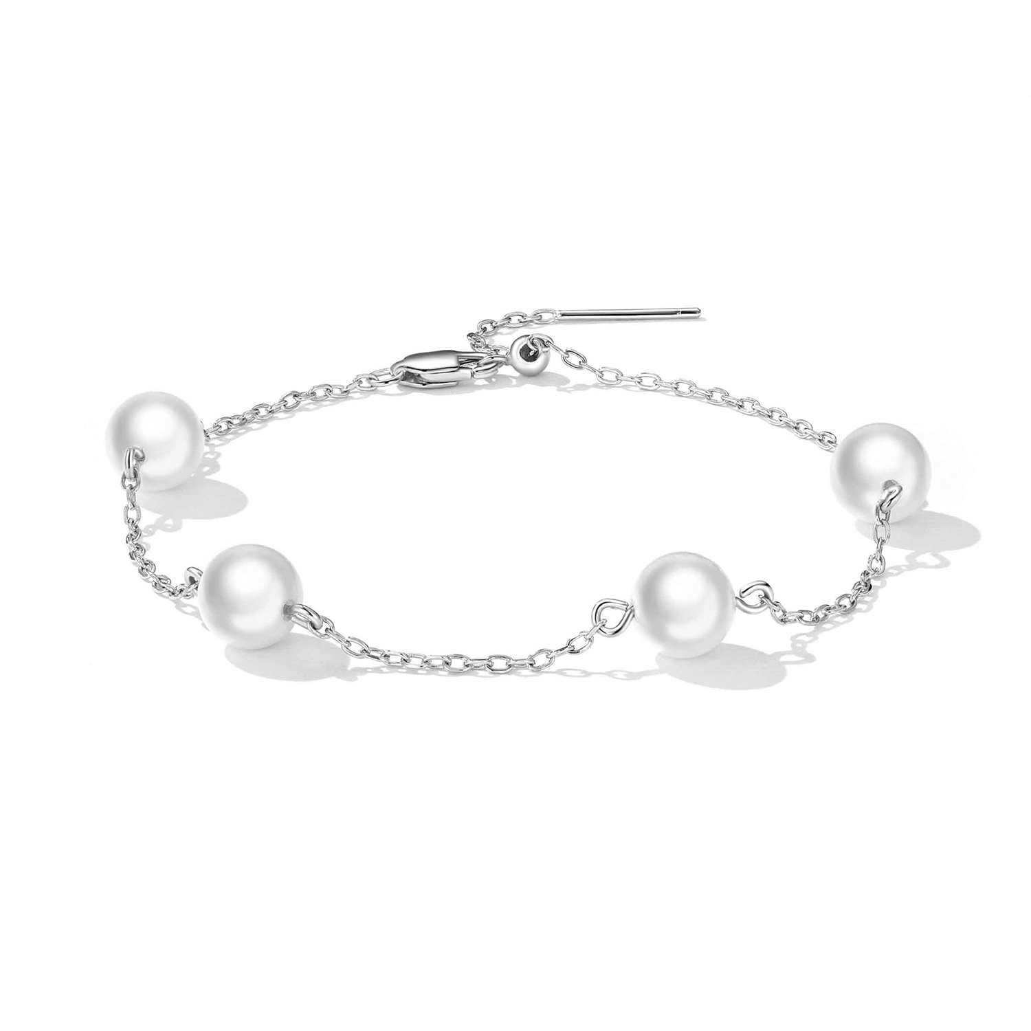 Pandora Stijl Parel Armband - BSB090