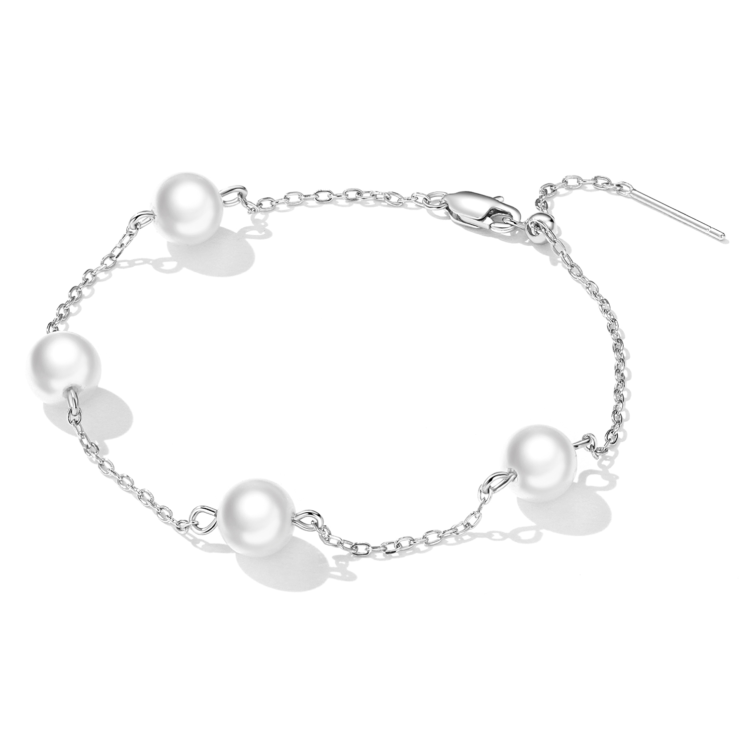 Pandora Stijl Parel Armband - BSB090