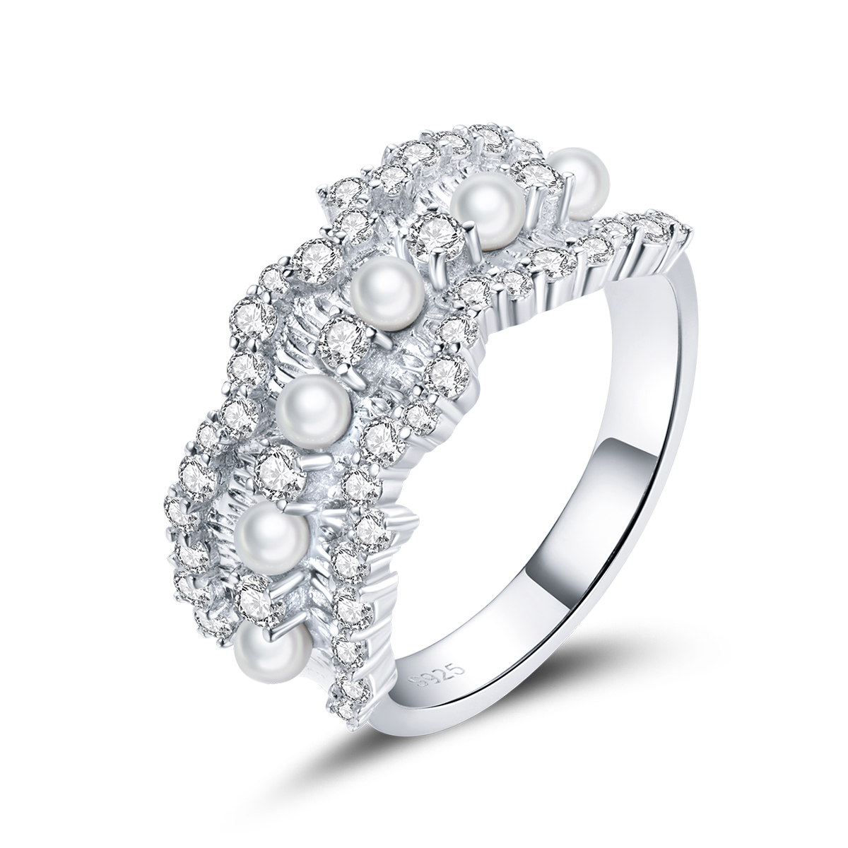 Pandora Stijl Prinsessenring - BSR187