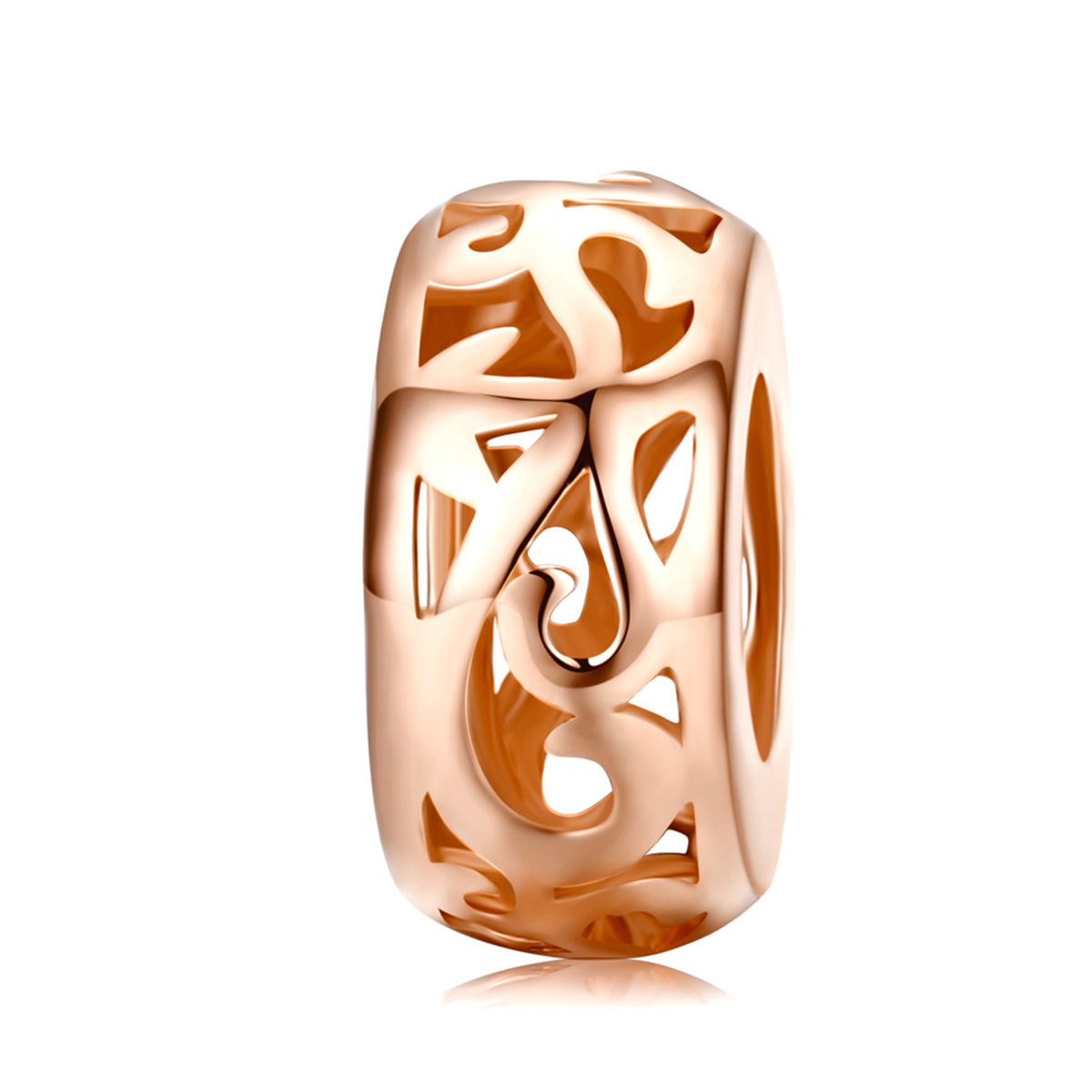 Pandora Stijl Rosé Gouden Spacer Bedel - SCC716-C