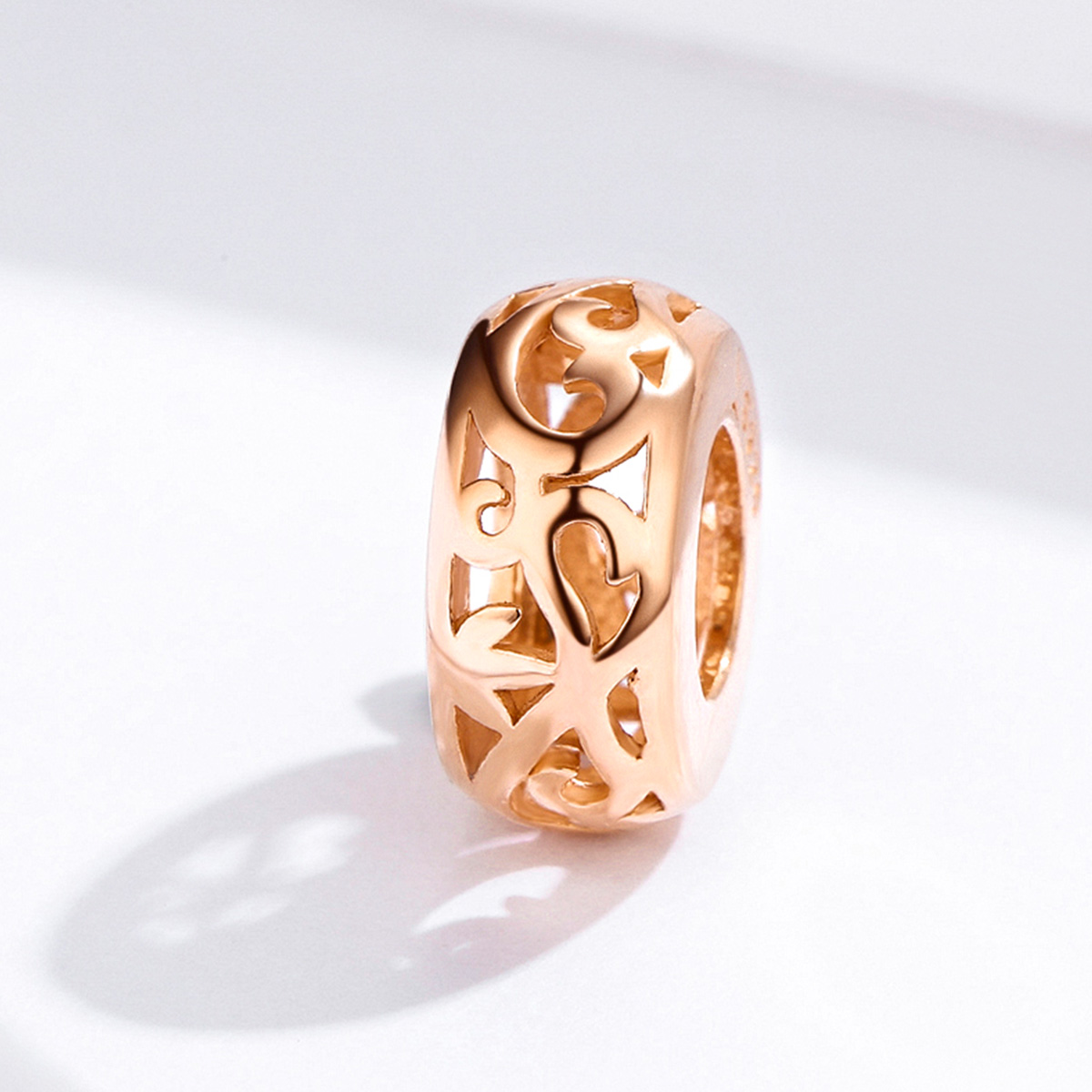 Pandora Stijl Rosé Gouden Spacer Bedel - SCC716-C