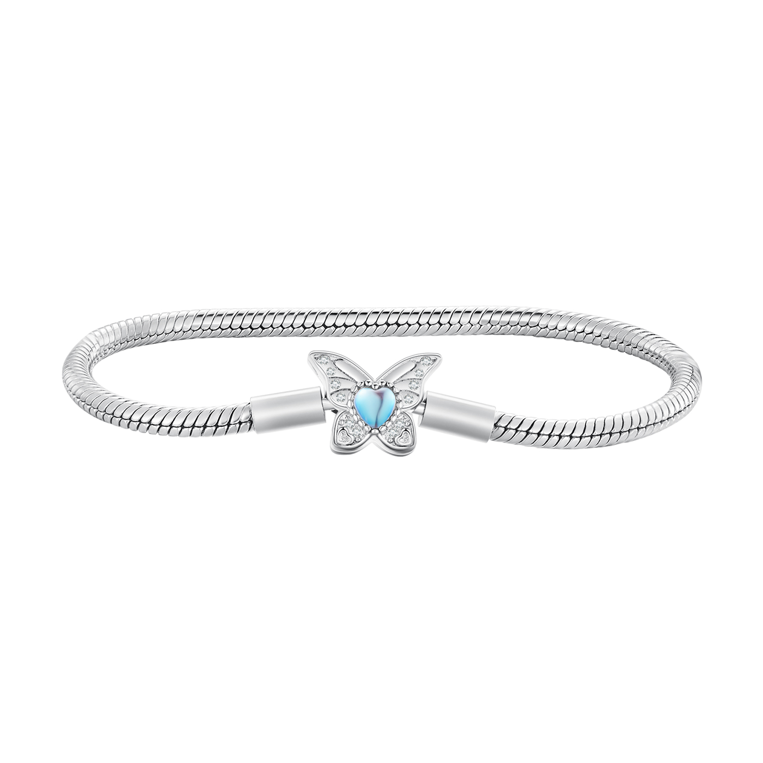 Pandora Stijl Vlinder Armband - BSB113