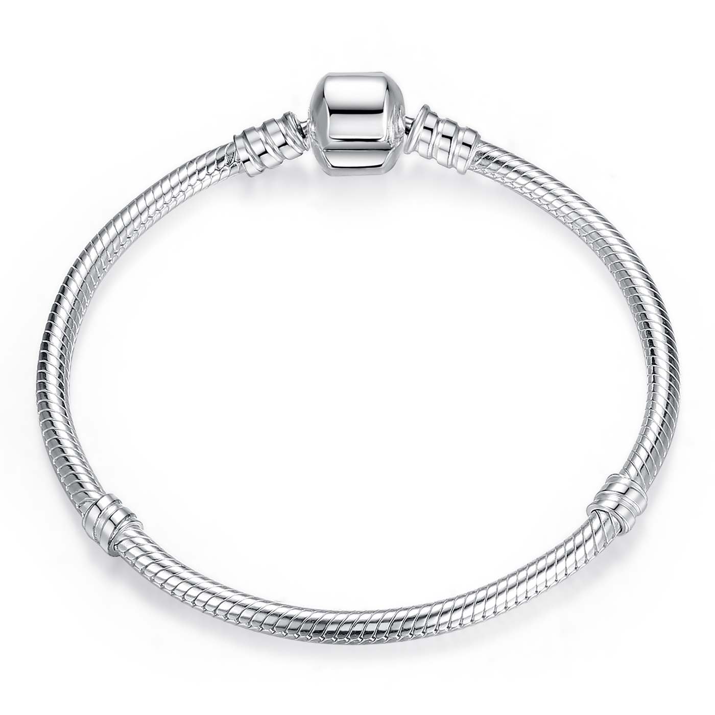 Pandora Stijl Zilveren Schattige Kat Ketting Armband - PAS902