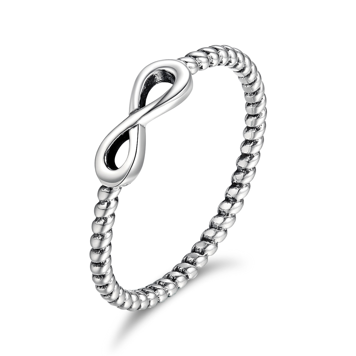 Pandora-stijl Zilveren Infinity Ring - SCR094