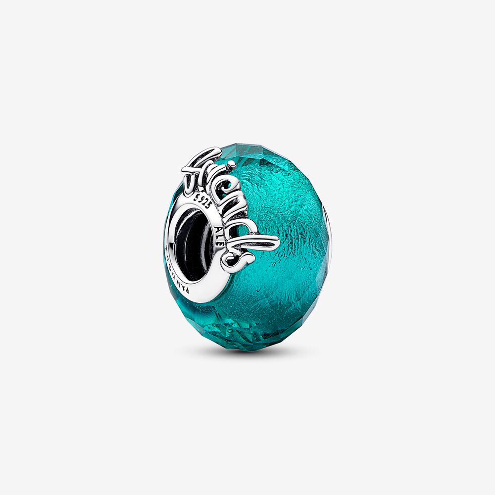 Pandora Faceted Murano Glass Vriendschapsbedel - 792762C01