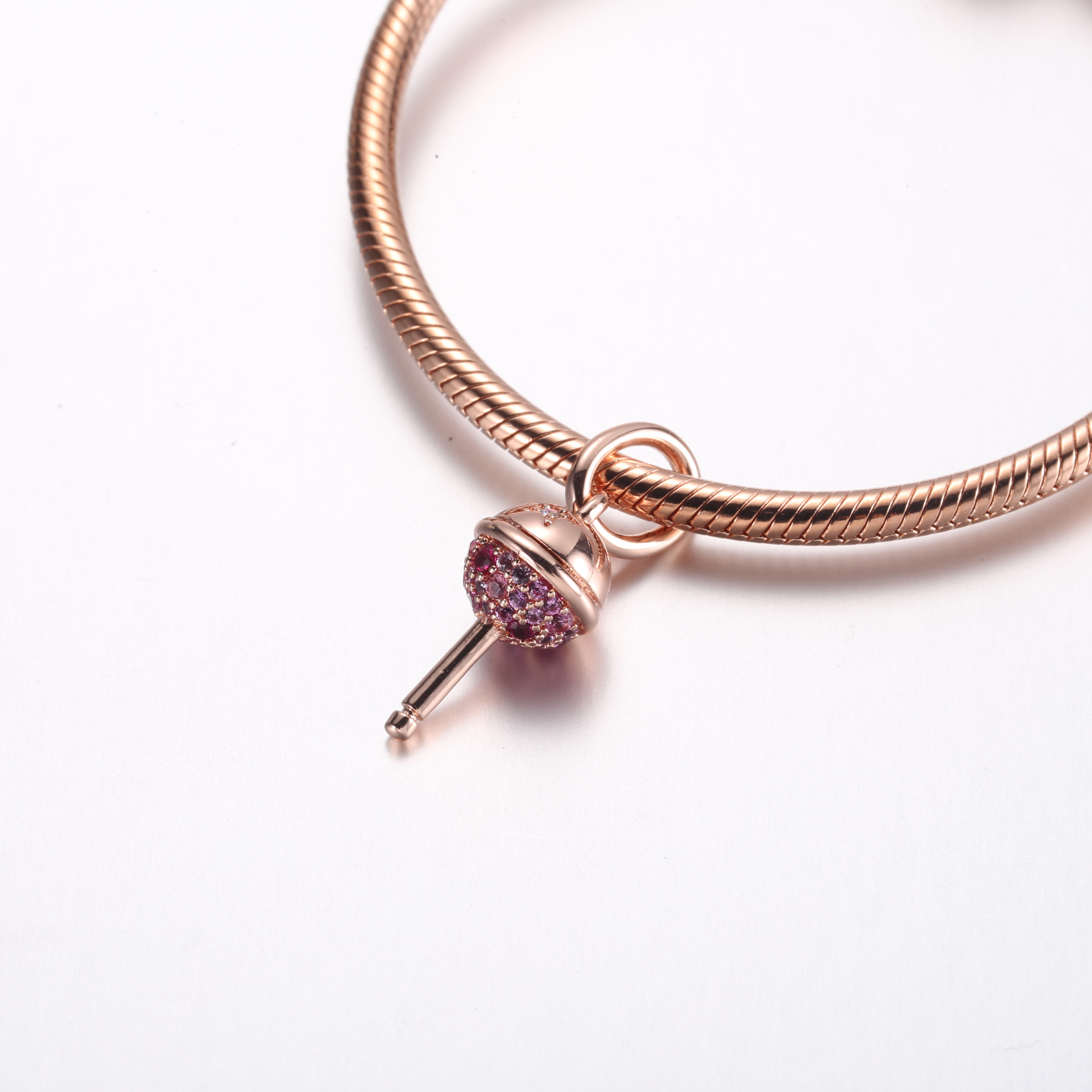 Pandora Lollipop 14k rosé goud-vergulde hanger - 782598C01