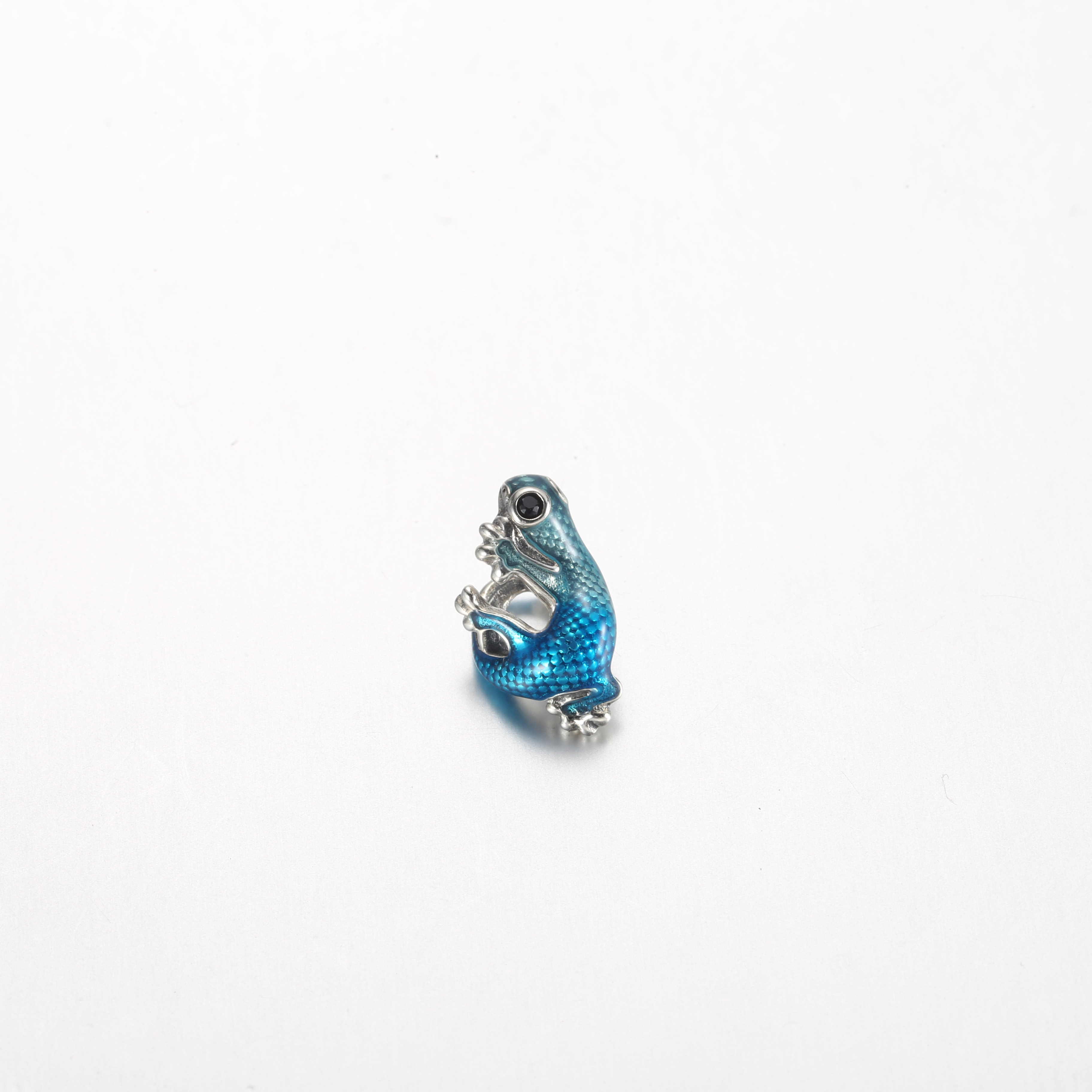 Pandora Metallic Blue Gecko Bedel - 792701C01