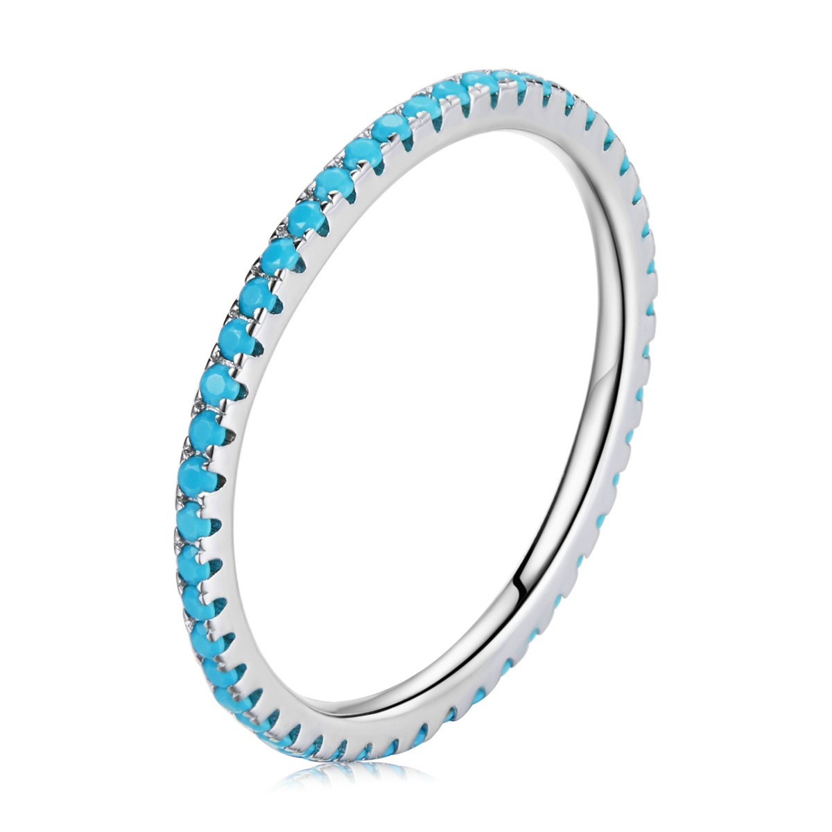 Pandora Stijl Blauwe Mode Elf Ring - SCR066-BU