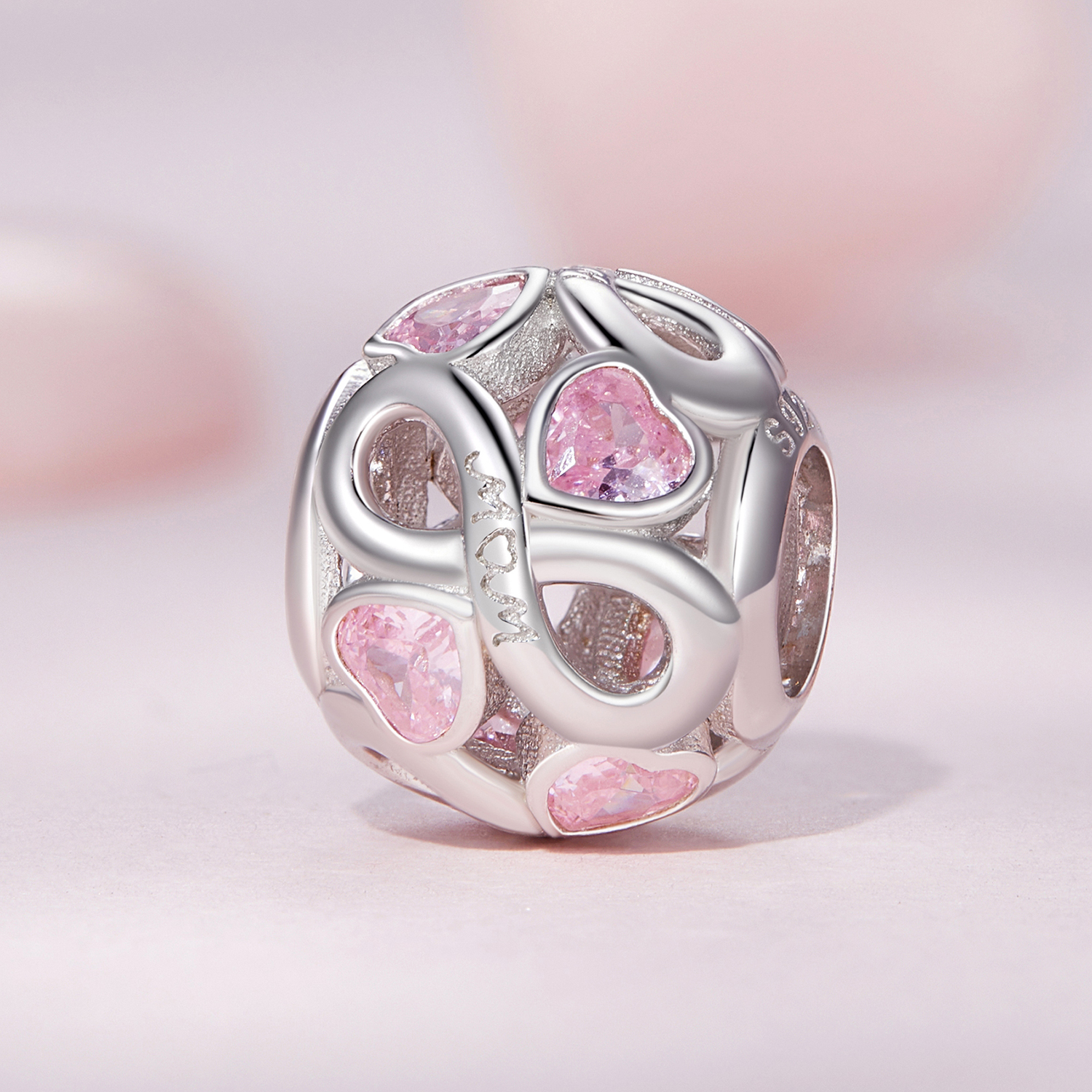 Pandora Stijl Eeuwige Moederliefde Bedel - BSC828