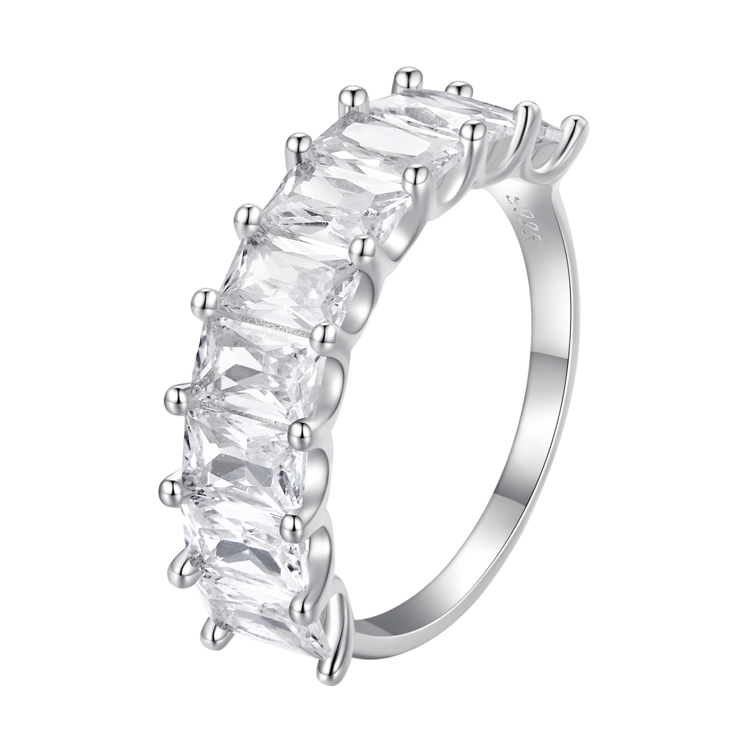 Pandora Stijl Glanzende Zirkoon Ring - BSR409