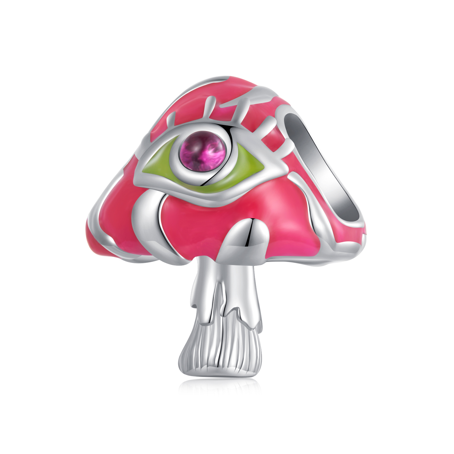 Pandora Stijl Hallucinogene Paddenstoelen Bedel - SCC2532