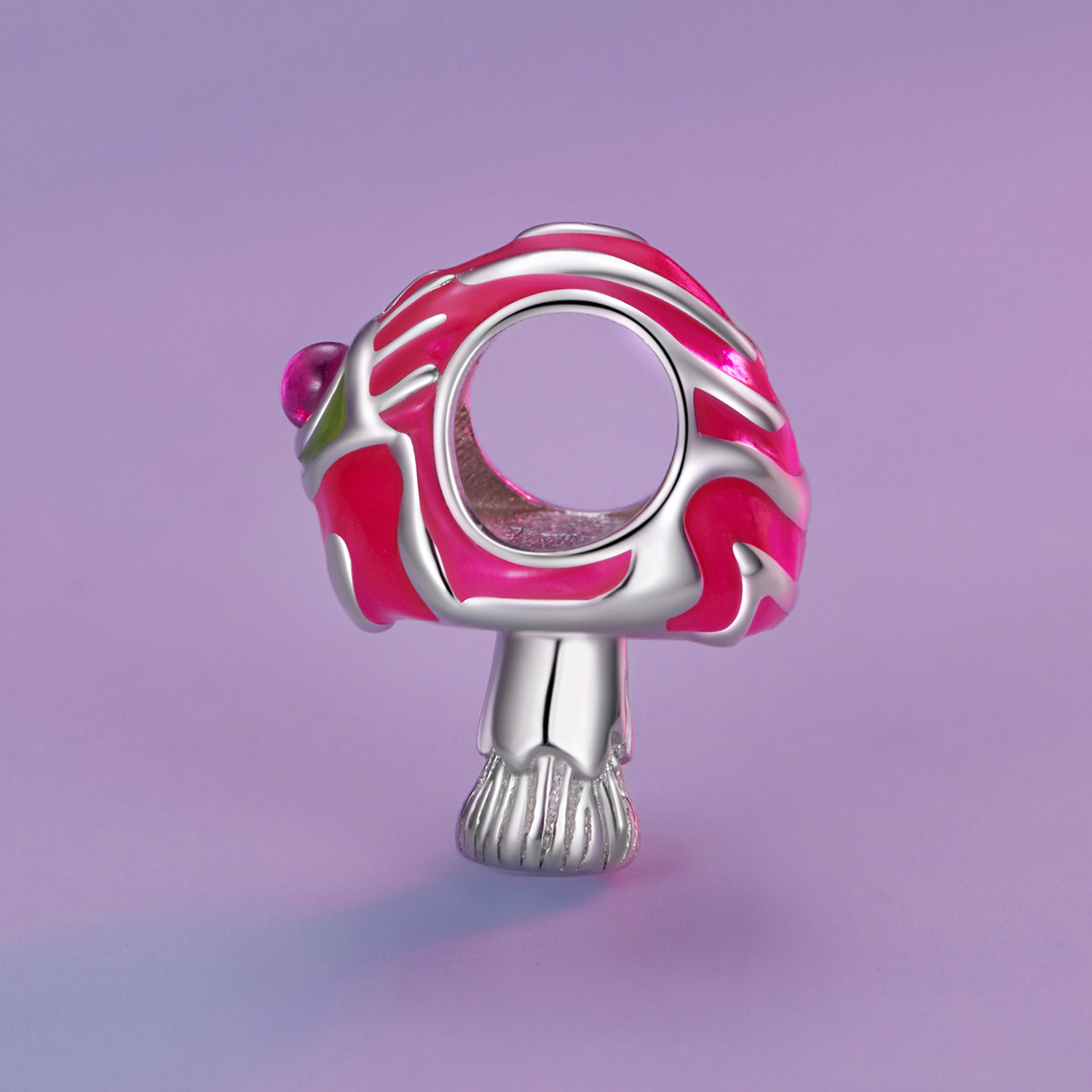 Pandora Stijl Hallucinogene Paddenstoelen Bedel - SCC2532