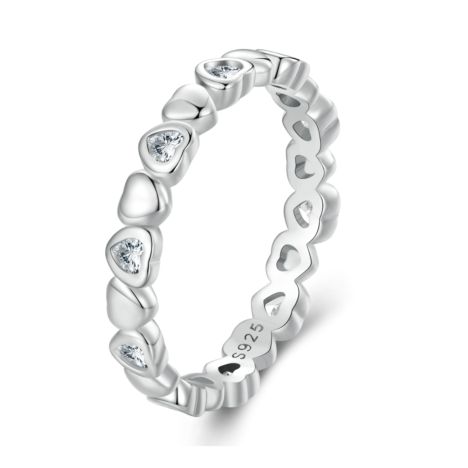 Pandora Stijl Harten Ring - BSR421