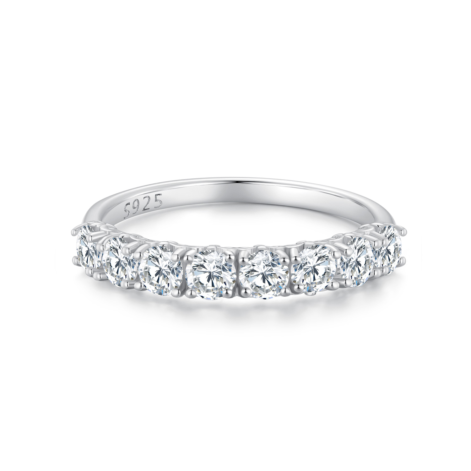 Pandora Stijl Patroon Moissanite Ring (Eén Certificaat) - MSR015