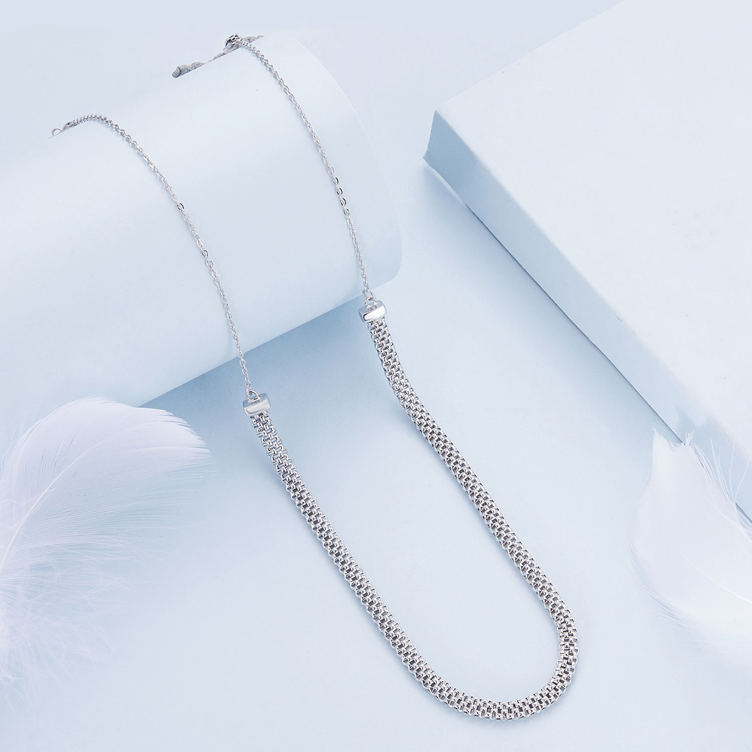 Pandora Stijl Track Ketting - BSA003