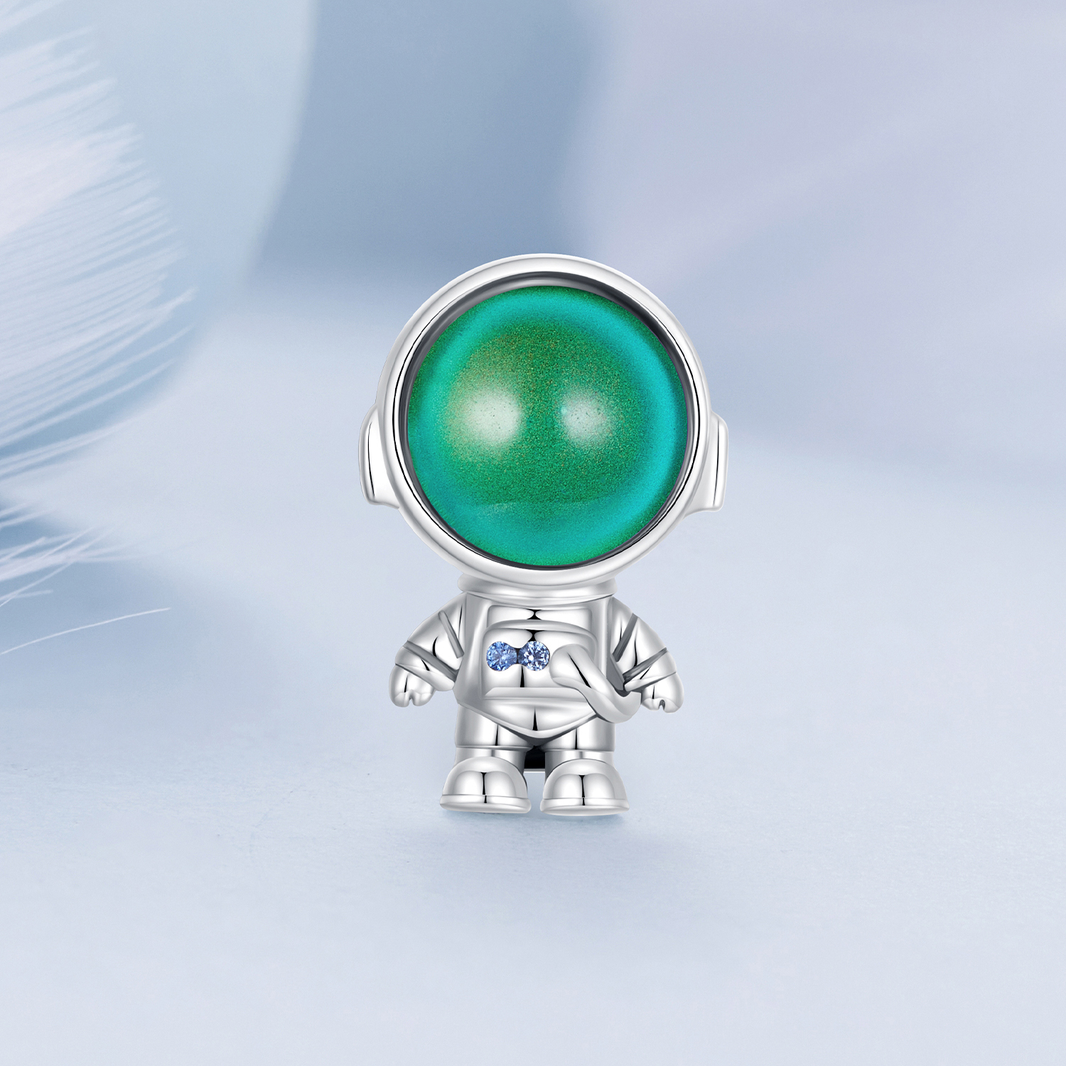 Pandora Stijl Warmtegevoelige Astronaut Bedel - BSC578-CF