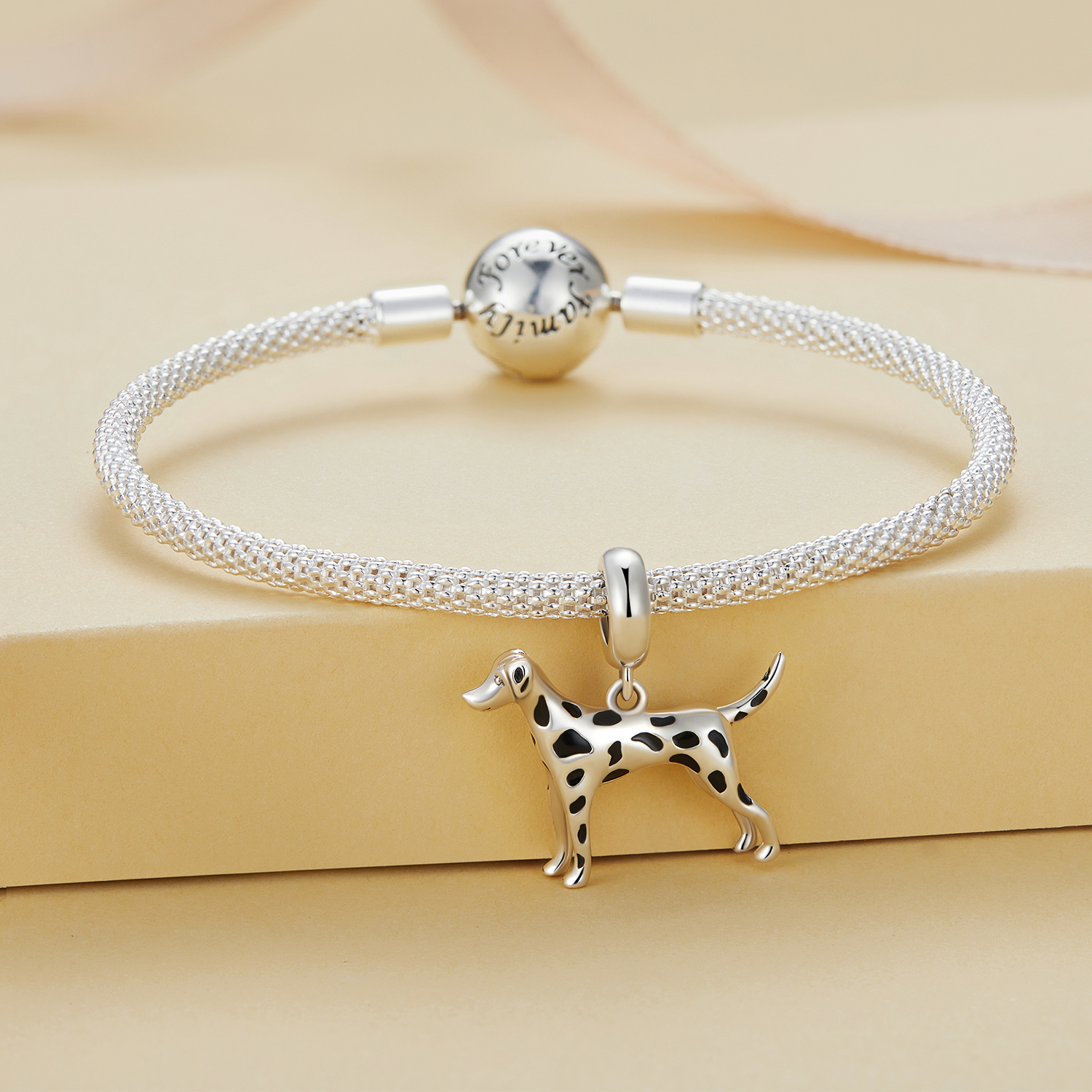 Pandora-stijl Dalmatiër bedel - BSC798