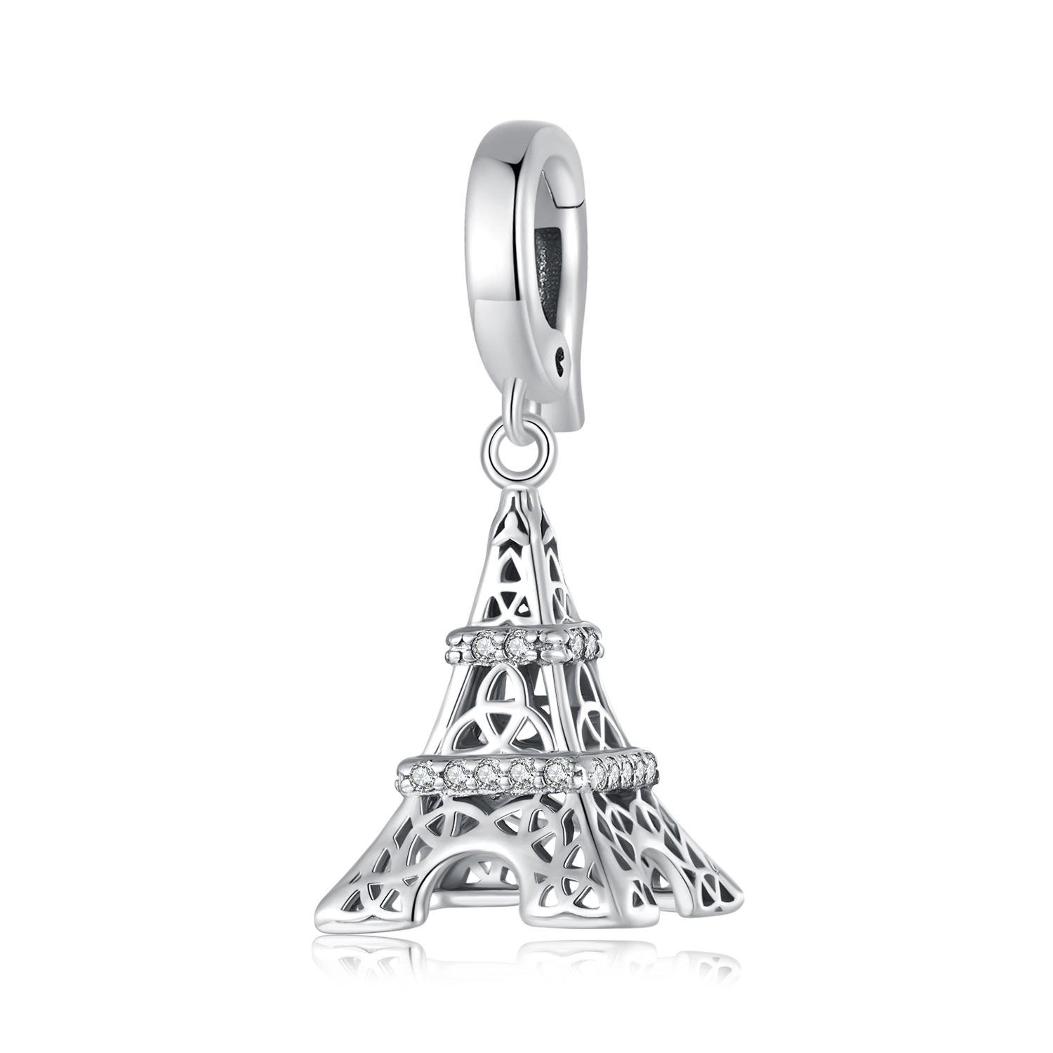 Pandora-stijl Eiffeltoren hanger - SCC2570