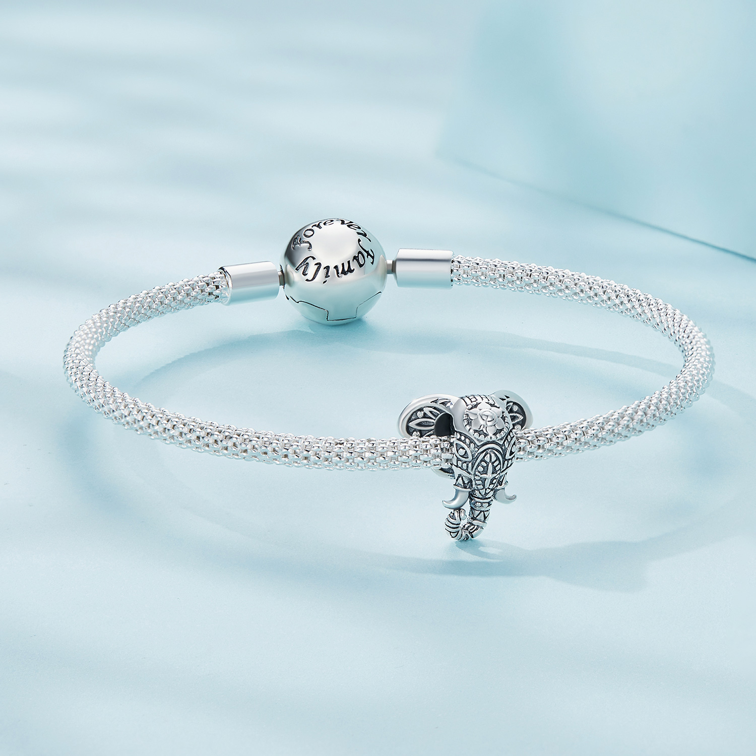 Pandora-stijl Olifant God Bedel - SCC2477