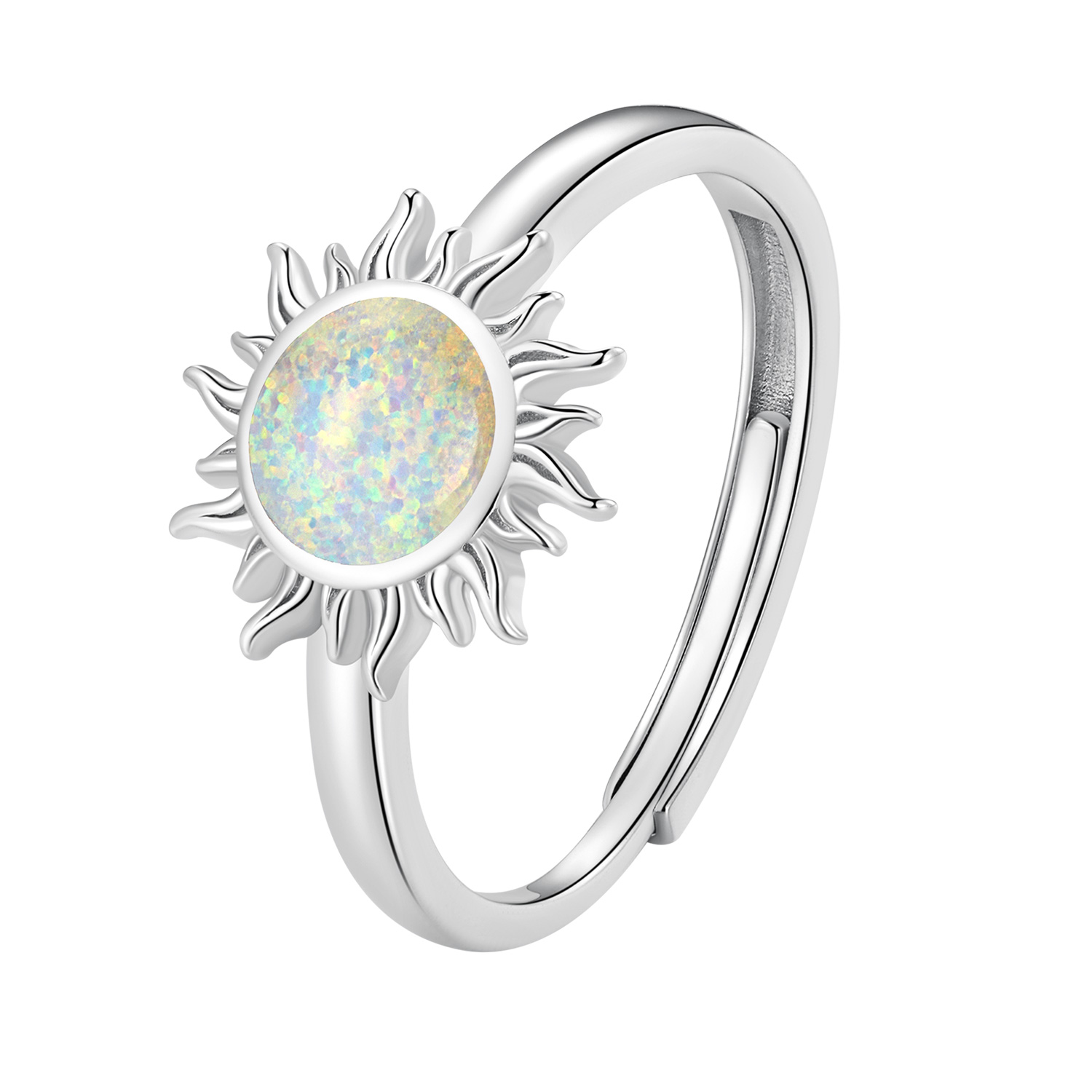 Pandora-stijl Opal Zon Ring - BSR398