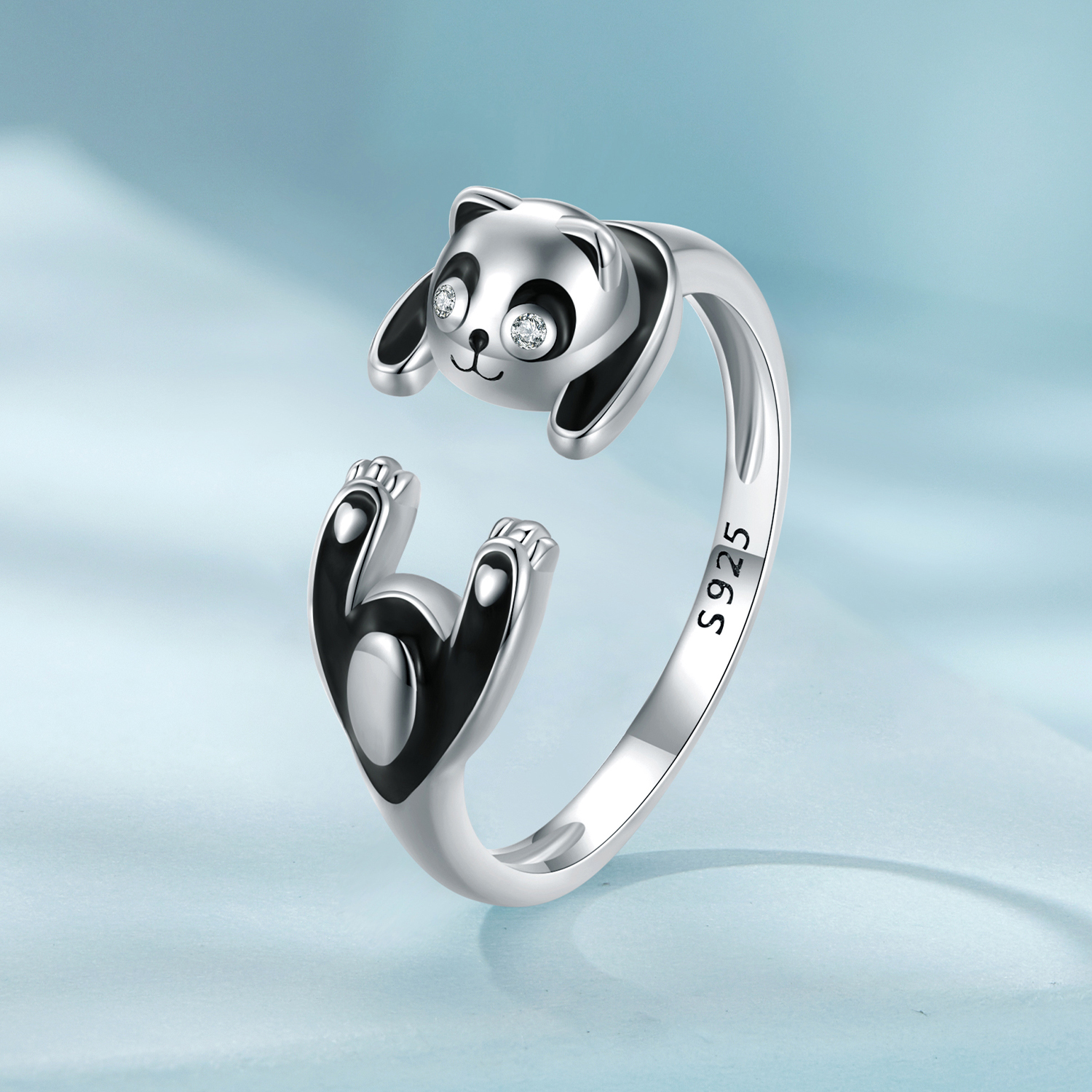 Pandora-stijl Panda Ring - SCR969-E