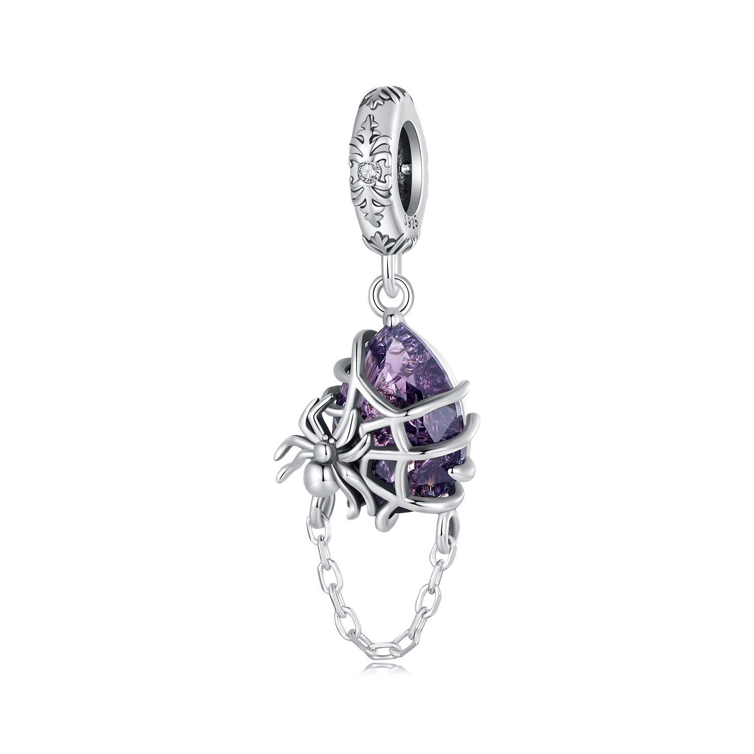 Pandora-stijl Spin Dangle - BSC913