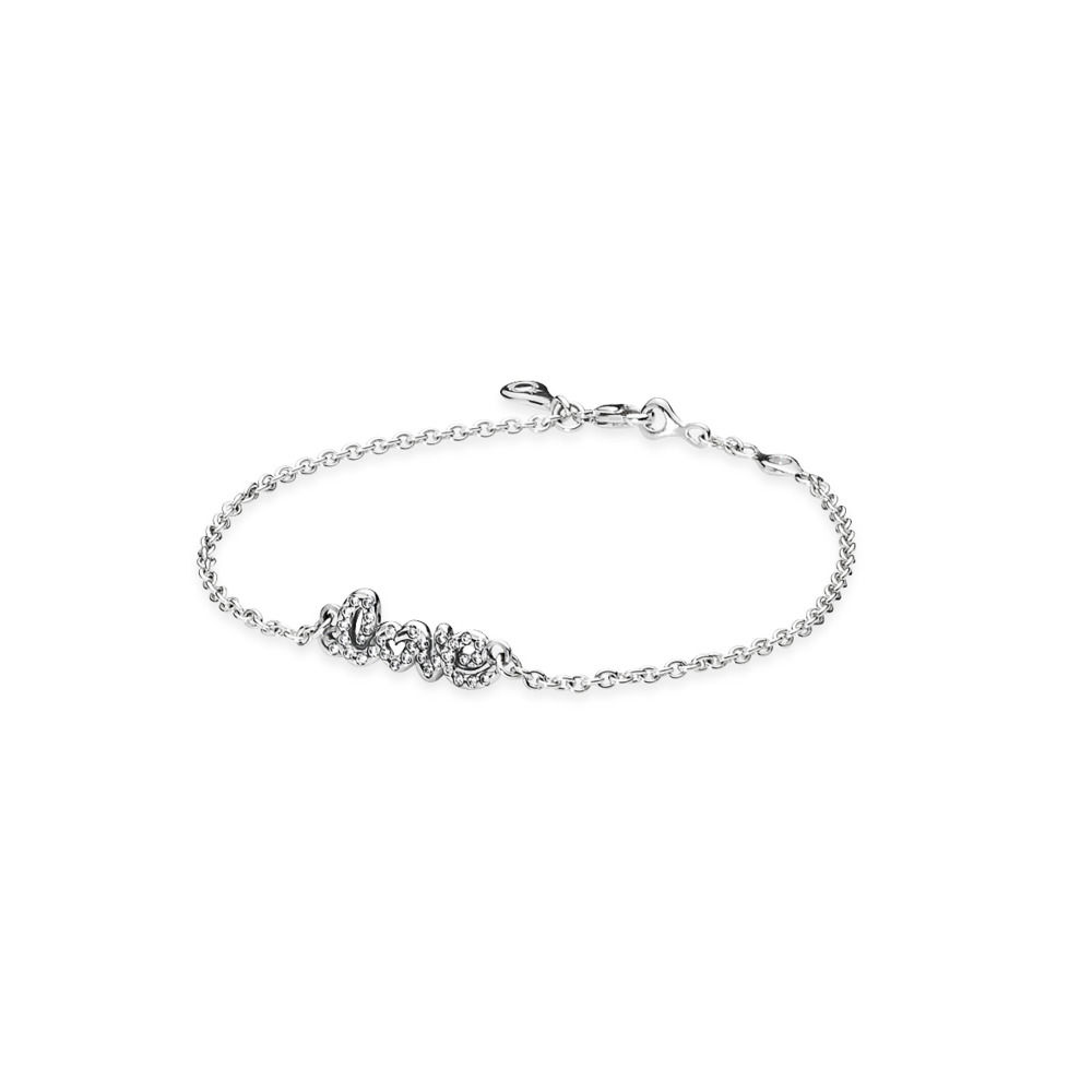 PANDORA Love Silver Armband With Cubic Zirconia - 590510CZ