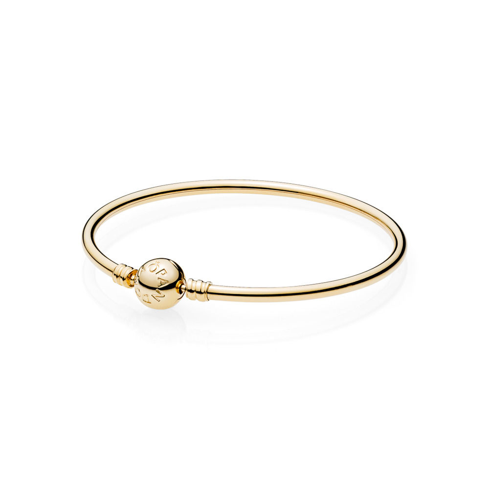 PANDORA Moments 14Ct Gold Bangle - 550713