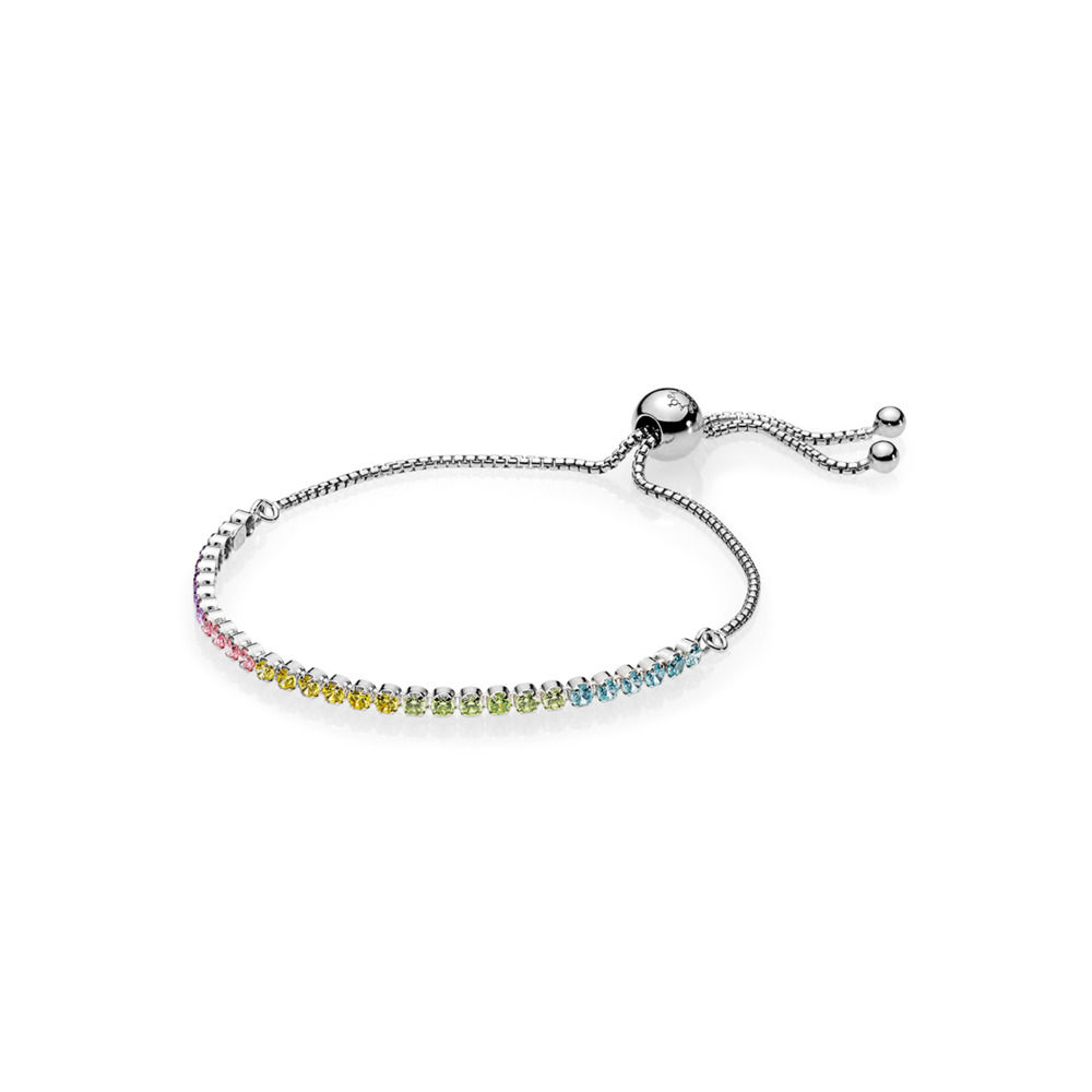 PANDORA Multi-Colour Sparkling Strand Armband