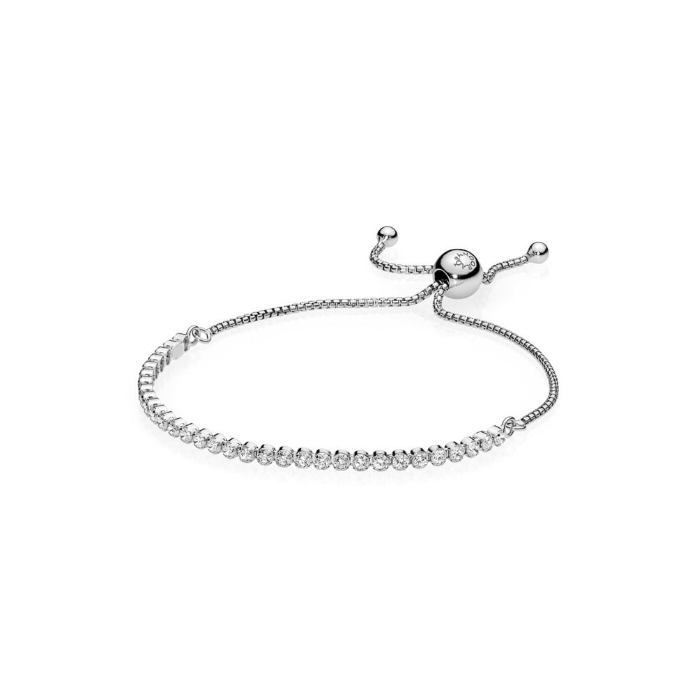 Pandora Sliding Armband Met Glinsterende Stenen 590524CZ