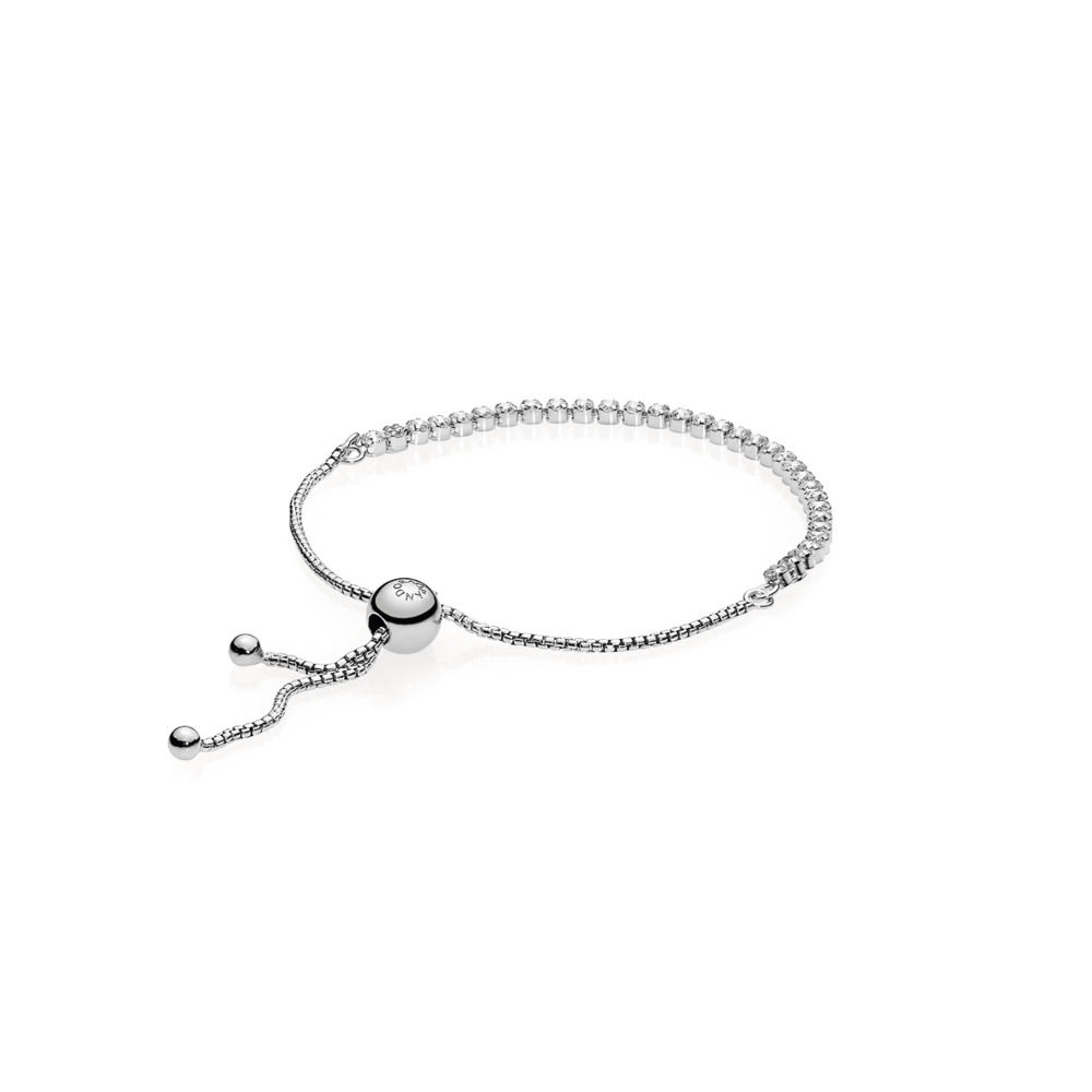 Pandora Sliding Armband Met Glinsterende Stenen 590524CZ