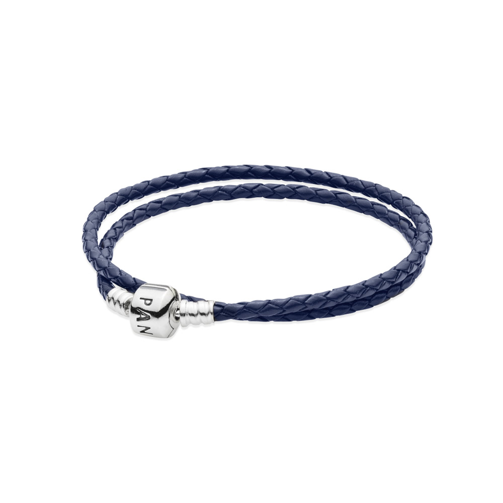 Pandora Zilveren Donkerblauw Armband 590705Cdb-D