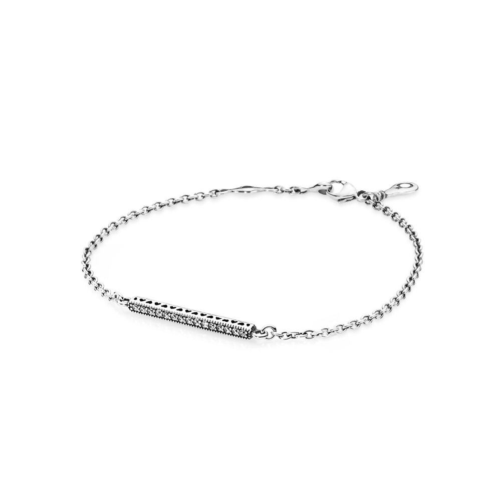 Pandora Zilveren Hart Armband 590513CZ