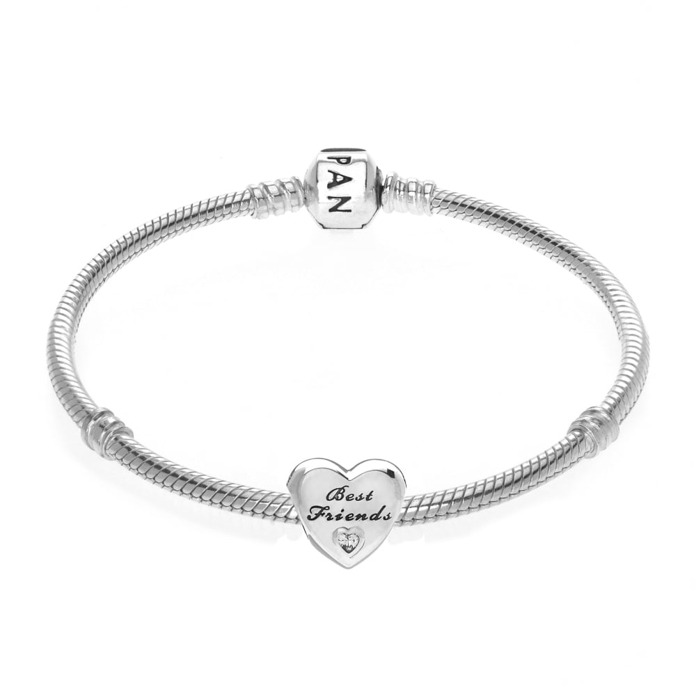 Pandora Zilveren Vriendschap Armband 791727CZf