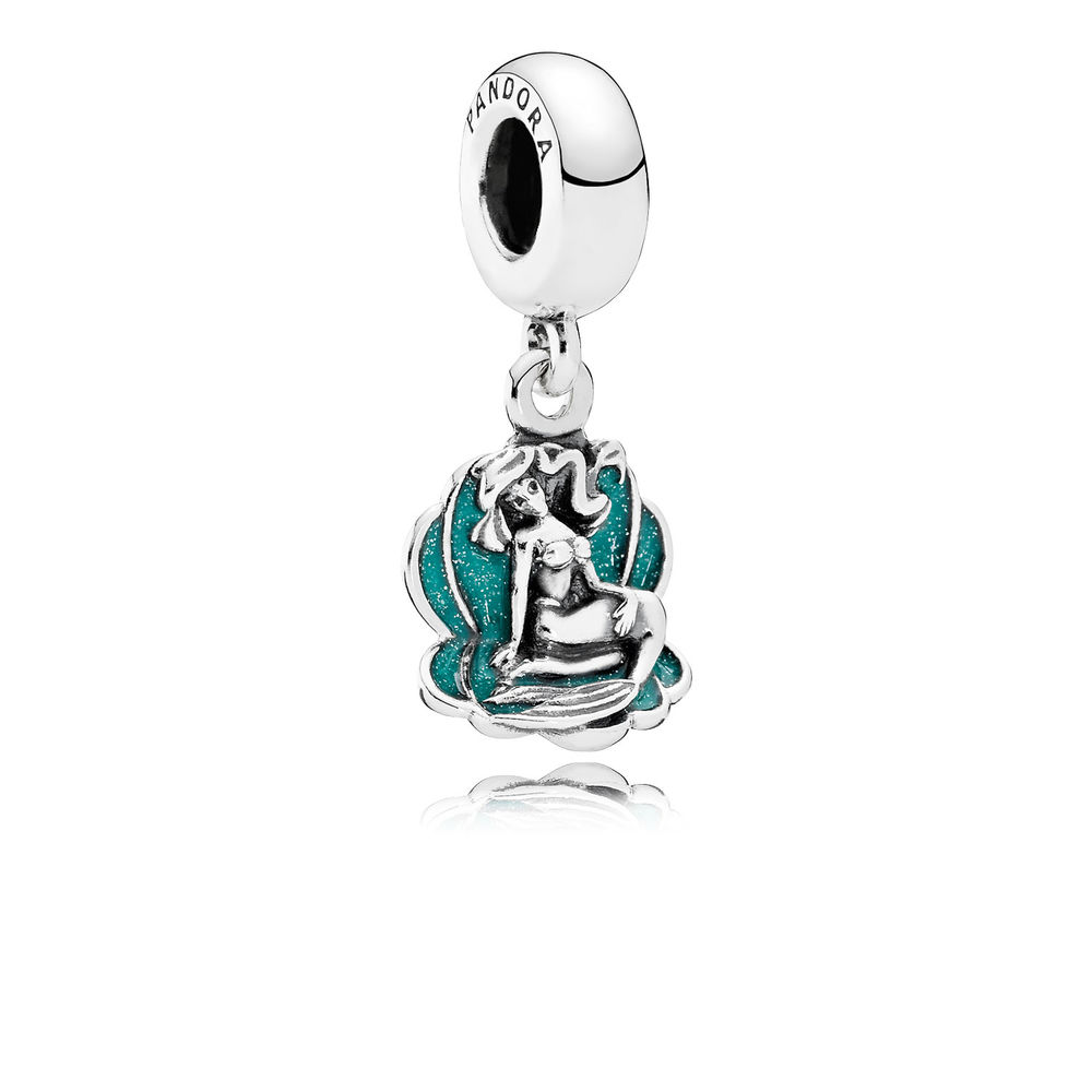 Disney, Pandora Ariel & Zeeschelp Hangende bedel 791895EN111