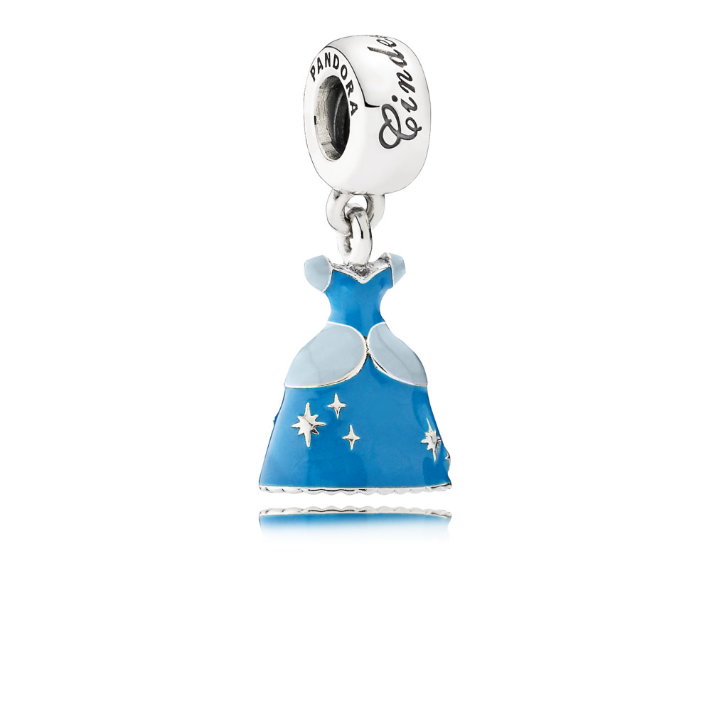 Disney, Pandora Cinderellas Jurk Hangende bedel 791578ENMX