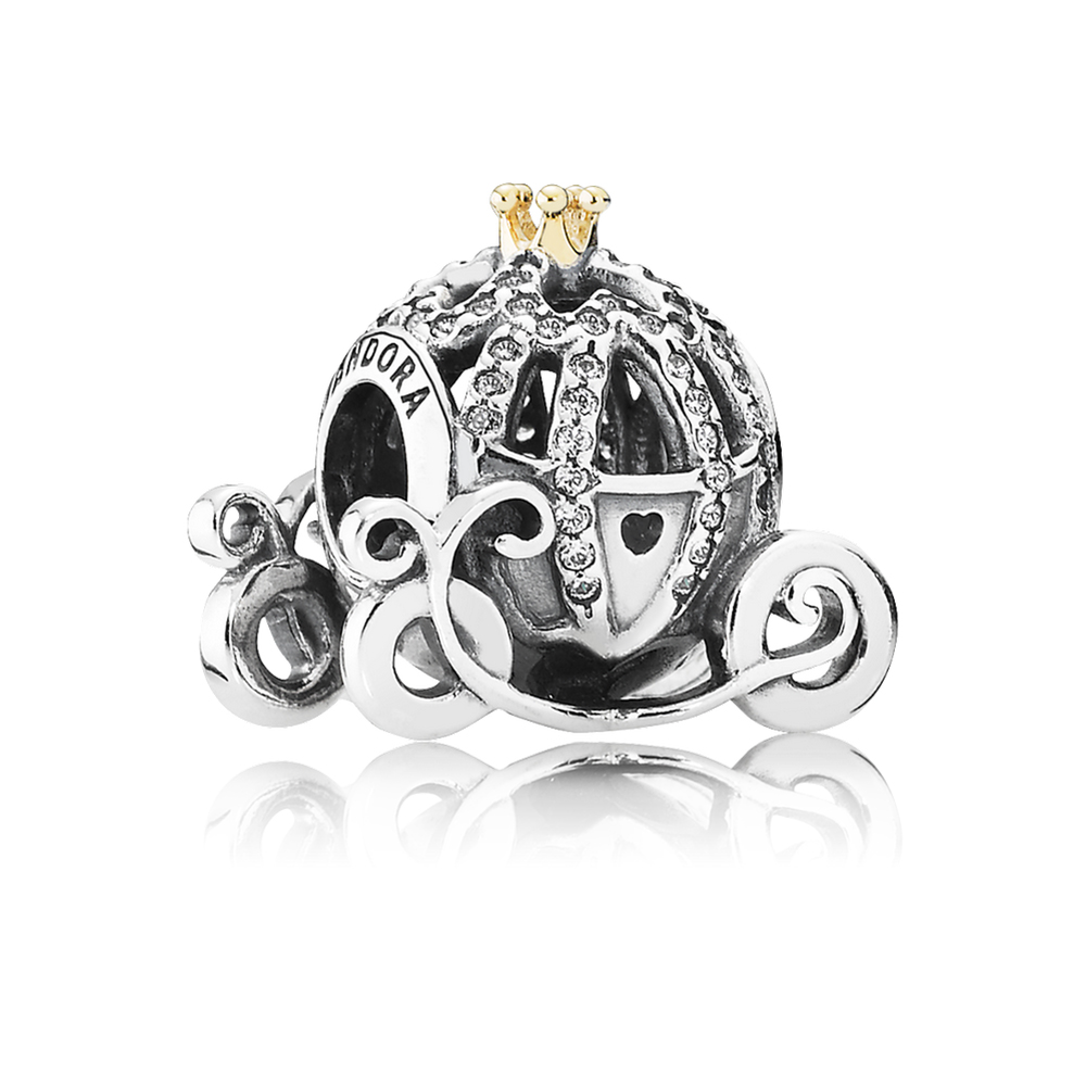 Disney, Pandora Cinderellas Pompoen Koets Bedel 791573CZ