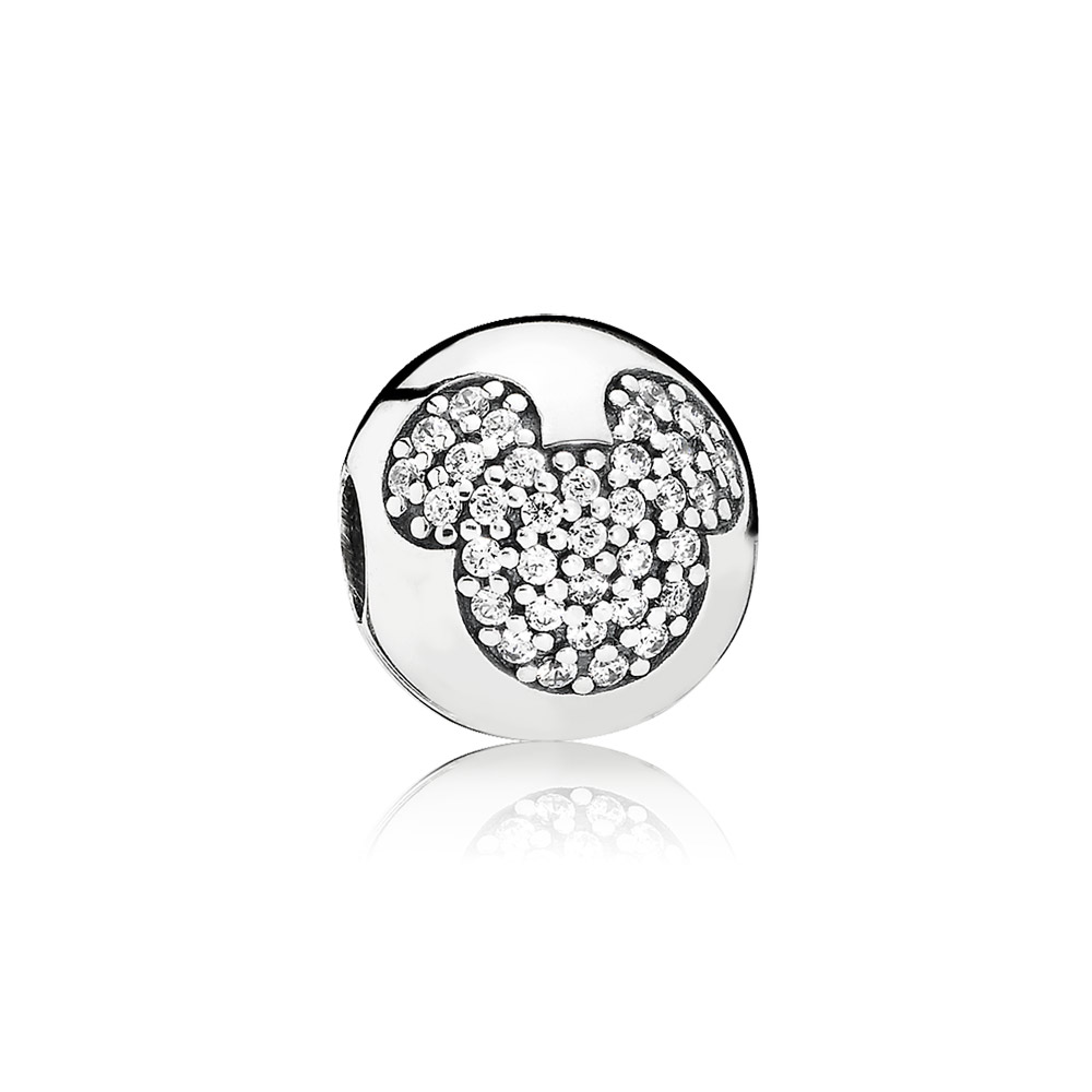 Disney, Pandora Mickey Pavé Clip 791449CZ