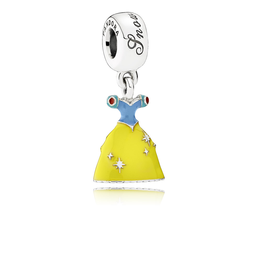 Disney, Pandora Sneeuwwitjes Jurk Hangende bedel 791579ENMX