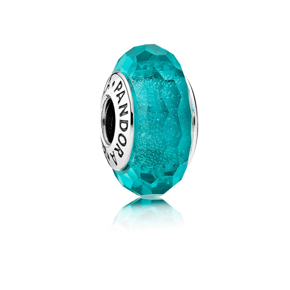 PANDORA Bedel Glinsterende Groenblauw 791655