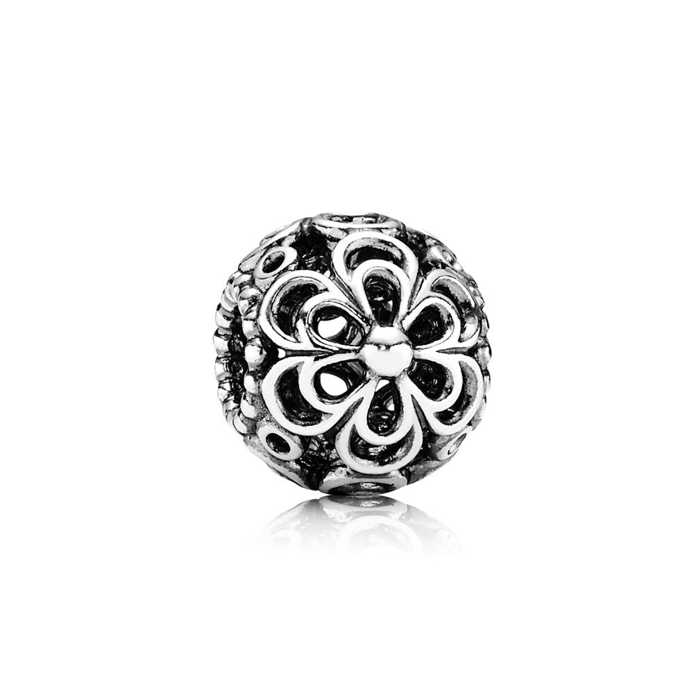 PANDORA Bedel Met Opengewerkte Bloemen 790965