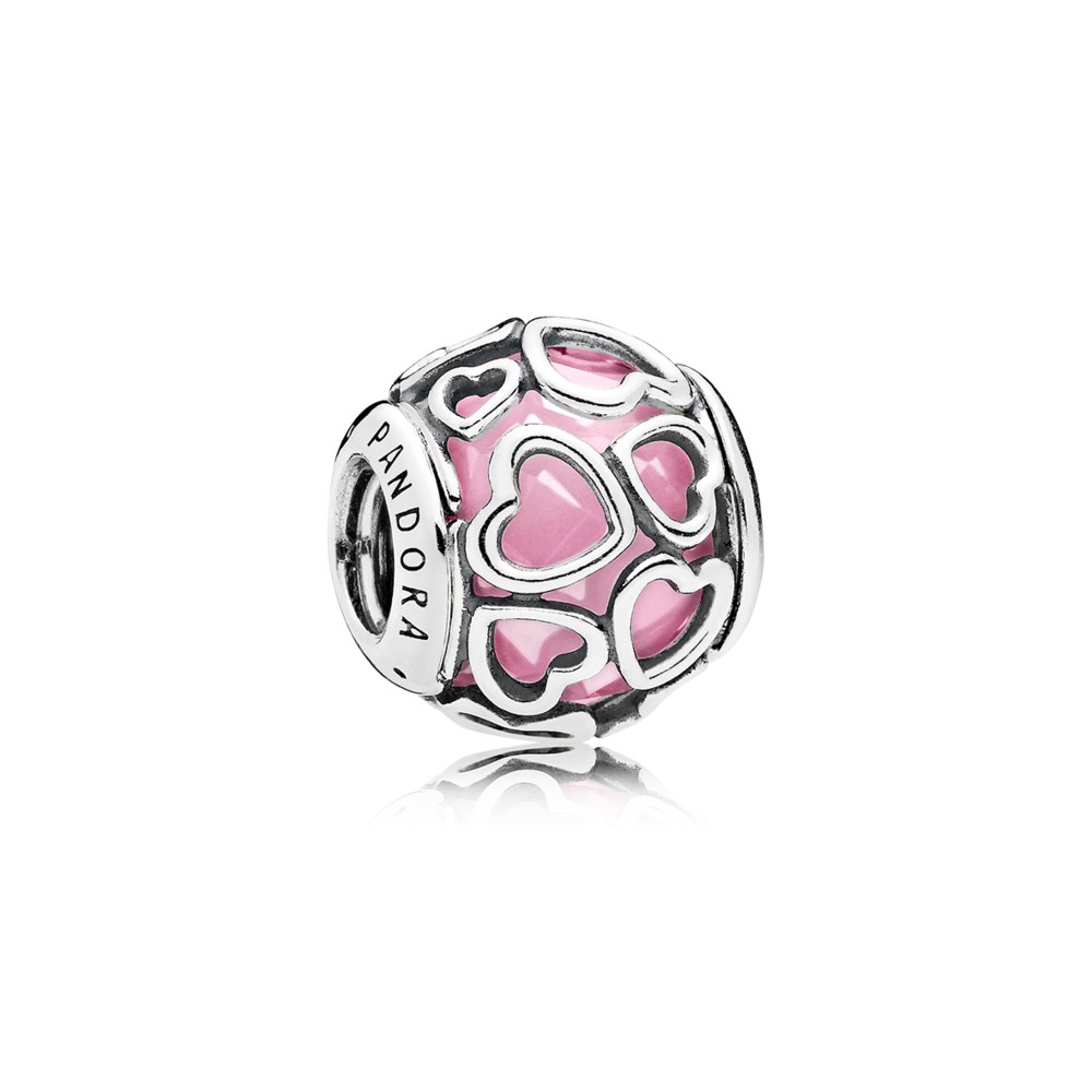 PANDORA Bedel Omhelzing Van De Liefde Roze 792036PCZ