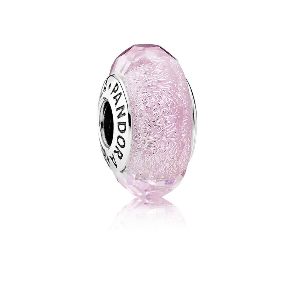 PANDORA Bedel Roze Muranoglas 791650